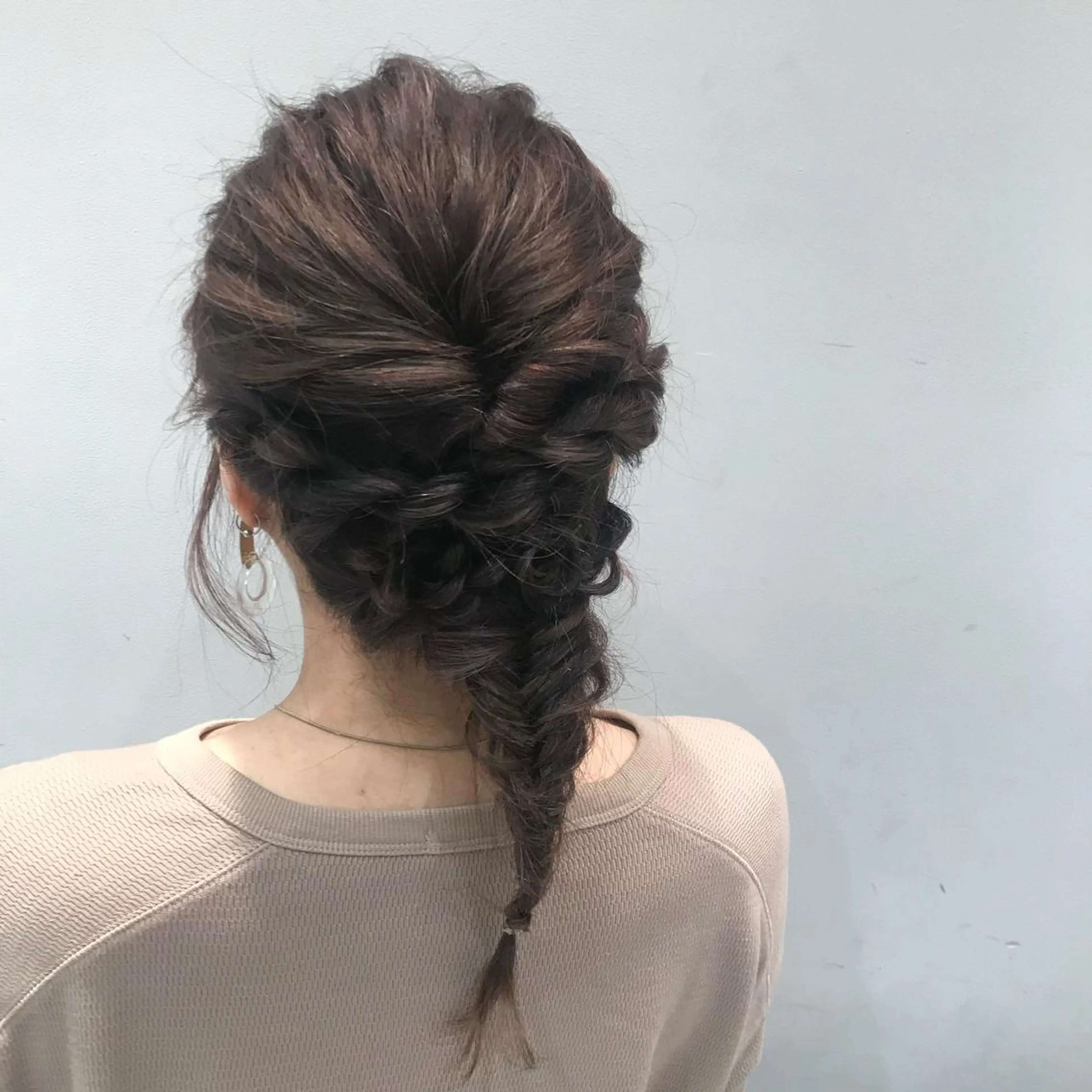 セミロング ヘアアレンジ mira share salon所属・ブリーチカラー🐼 sayukiのヘアスタイル