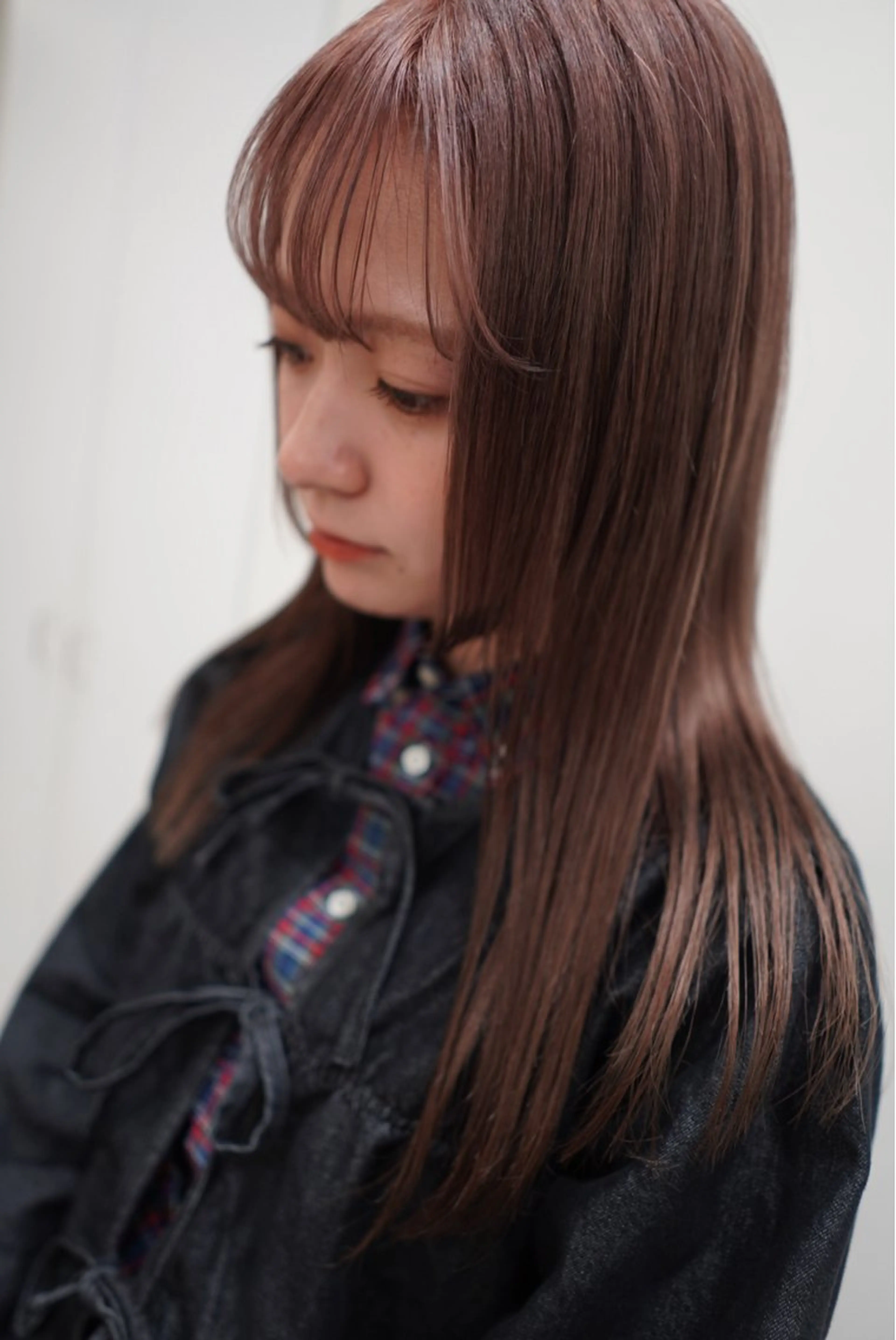 ロング 💛🤍U too e’s 鎌倉🧸のヘアスタイル