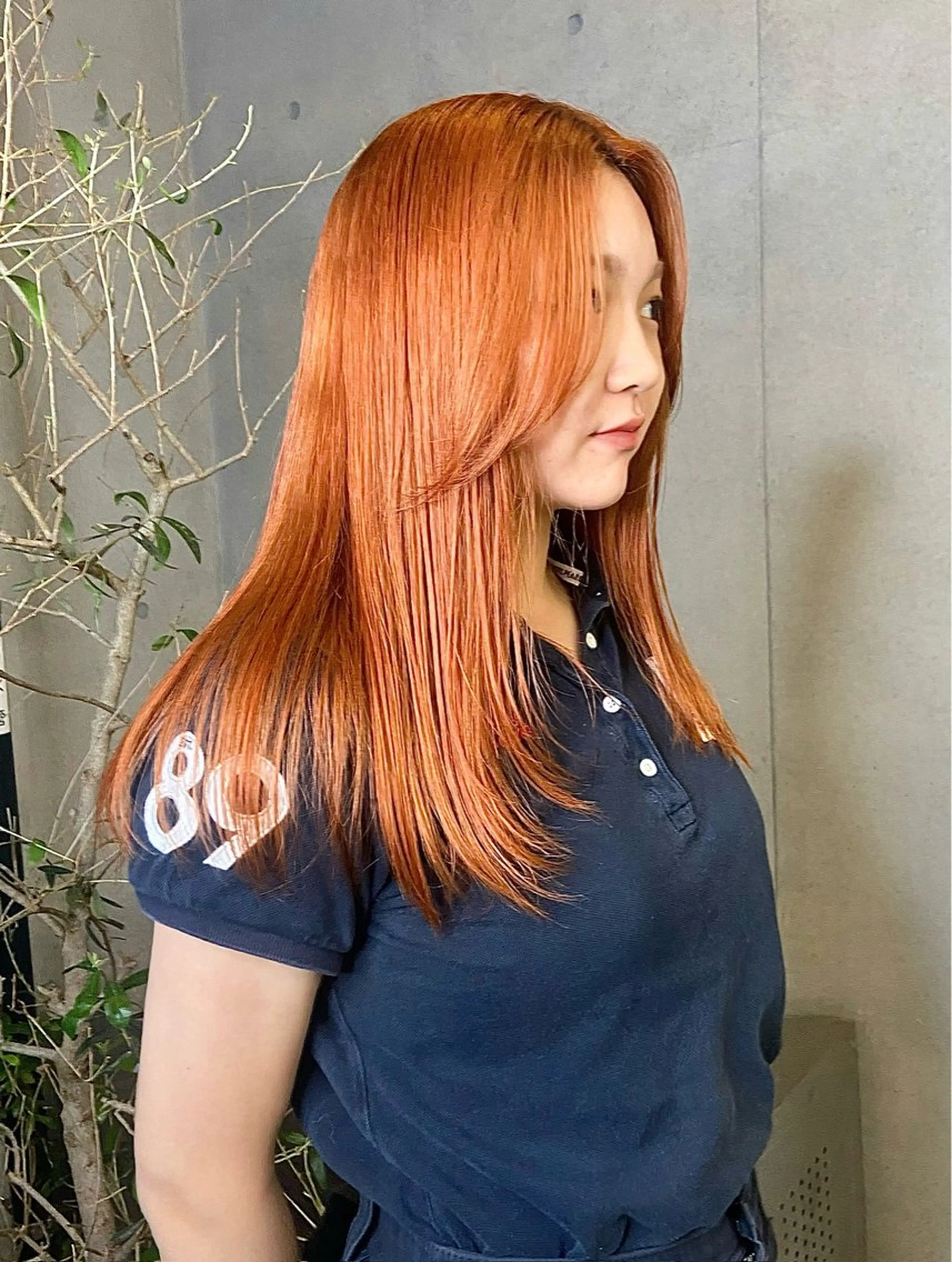 ミディアム カラー ブリーチ Arisa 表参道/ケアブリーチのヘアスタイル