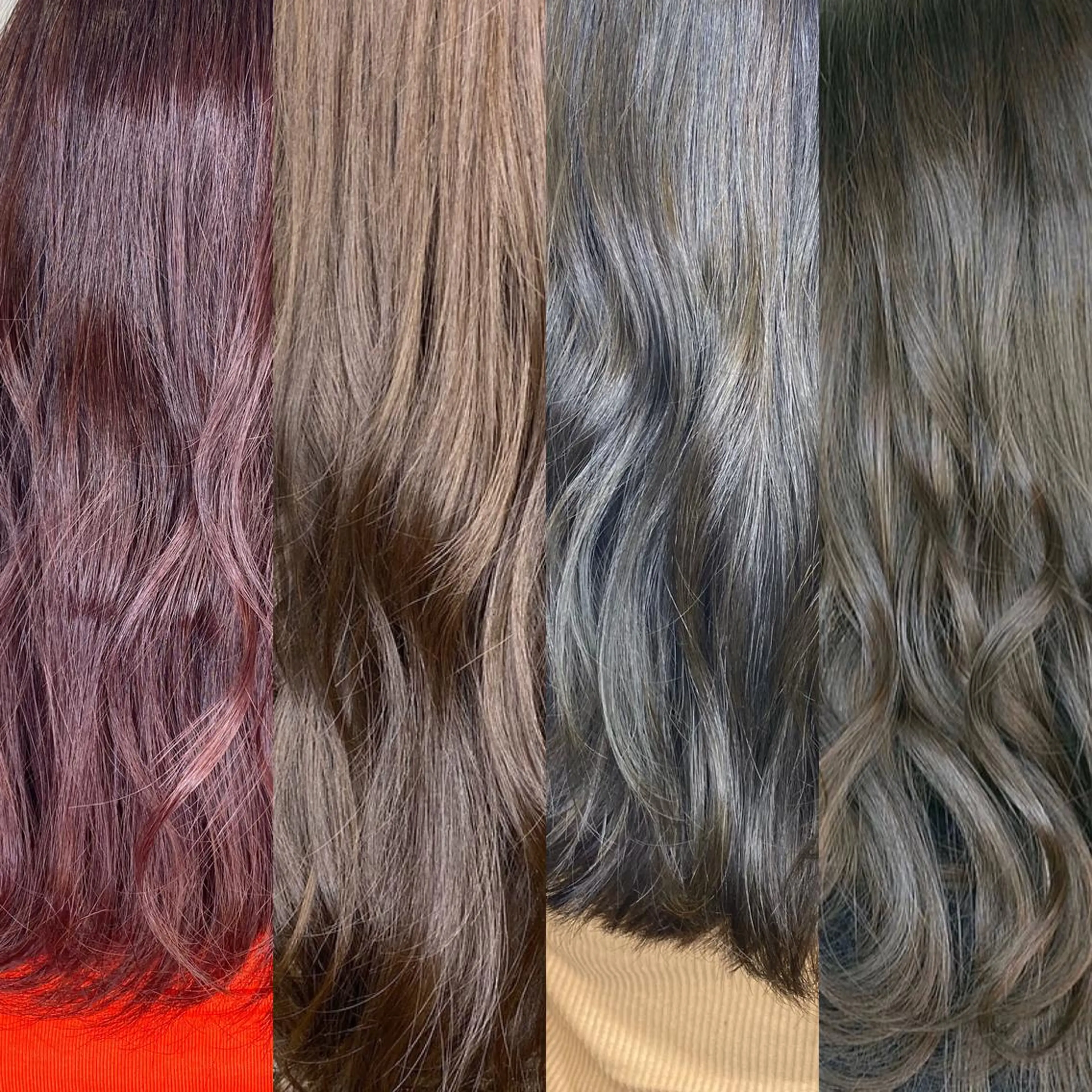 セミロング カラー ヘアアレンジ ヘアカラー トリートメント HAIRSALONLOOP所属・川上 麻梨阿のヘアスタイル