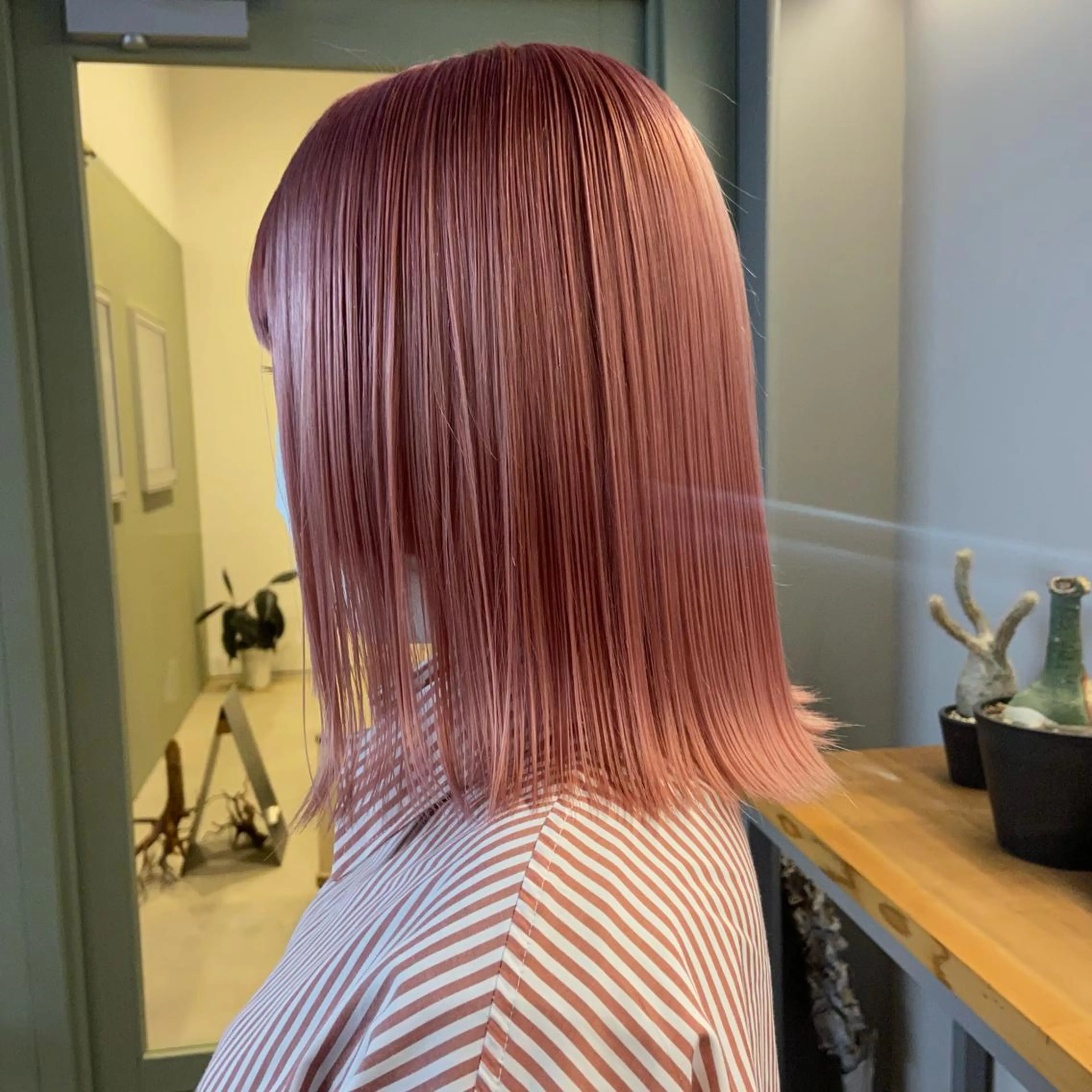 ミディアム 林 優花のヘアスタイル