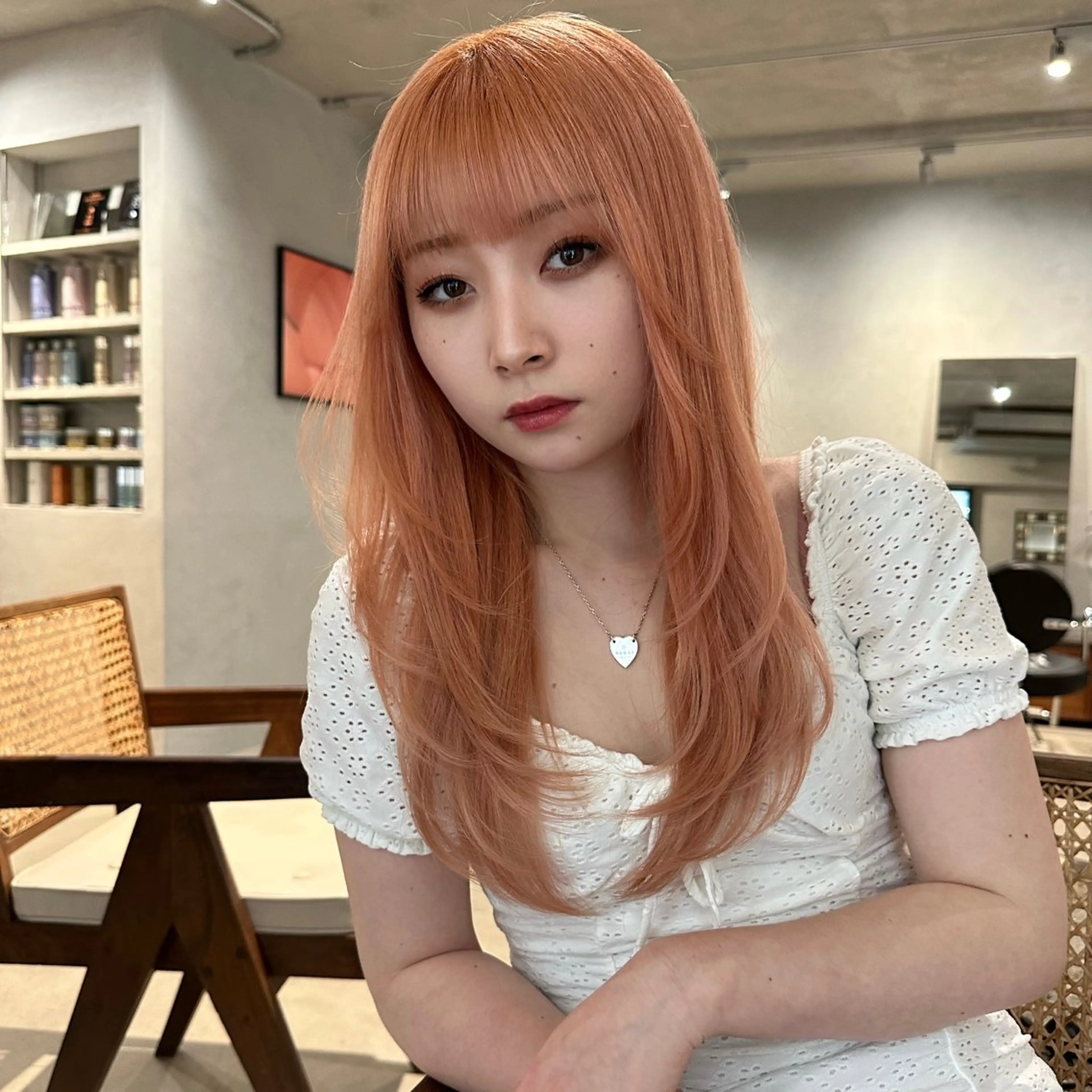 ロング カラー ヘアカラー トリートメント go today原宿vita所属・✨艶カラー美容師✨ リュウトのヘアスタイル