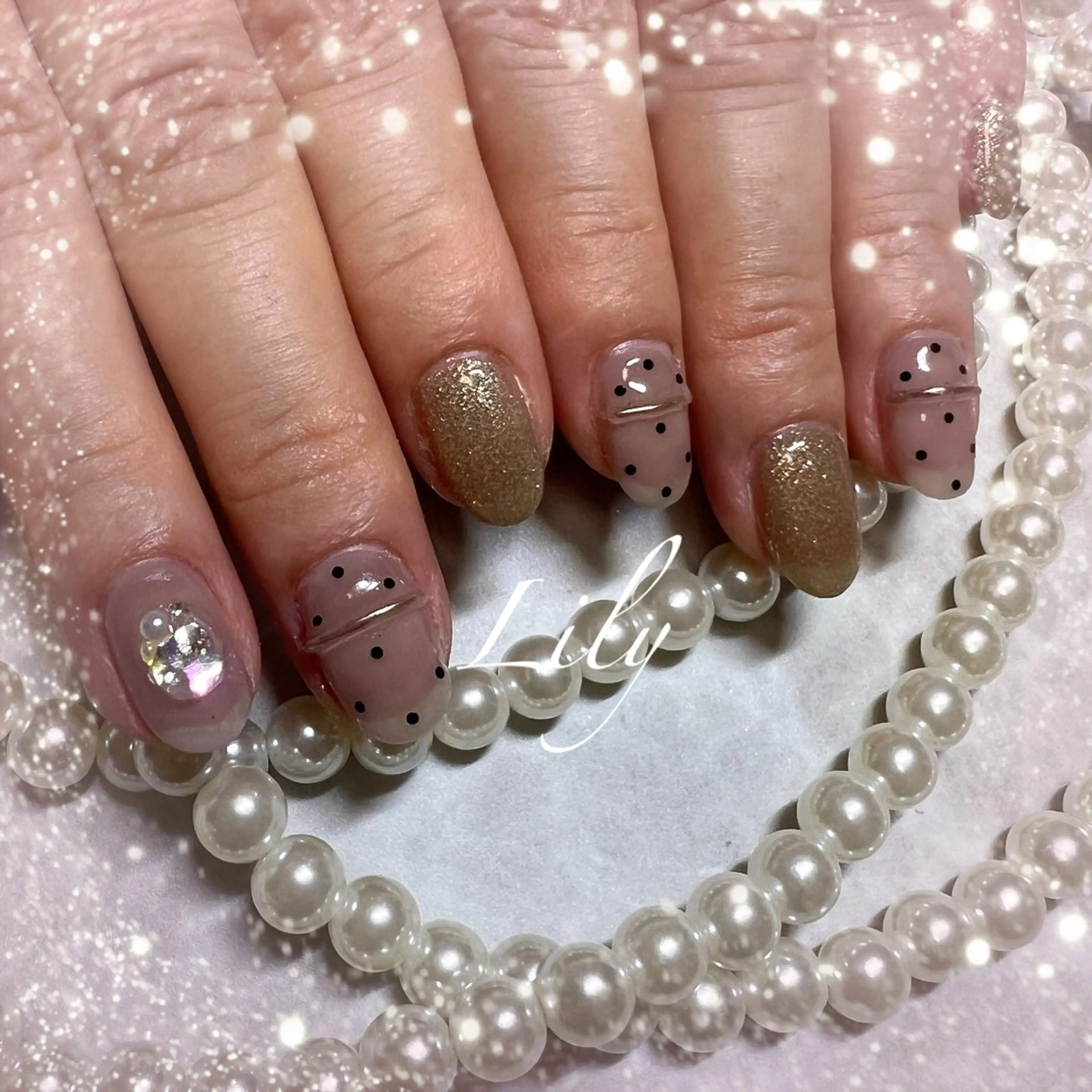 ネイル ハンドネイル Nailsalon Lilyのネイルデザイン