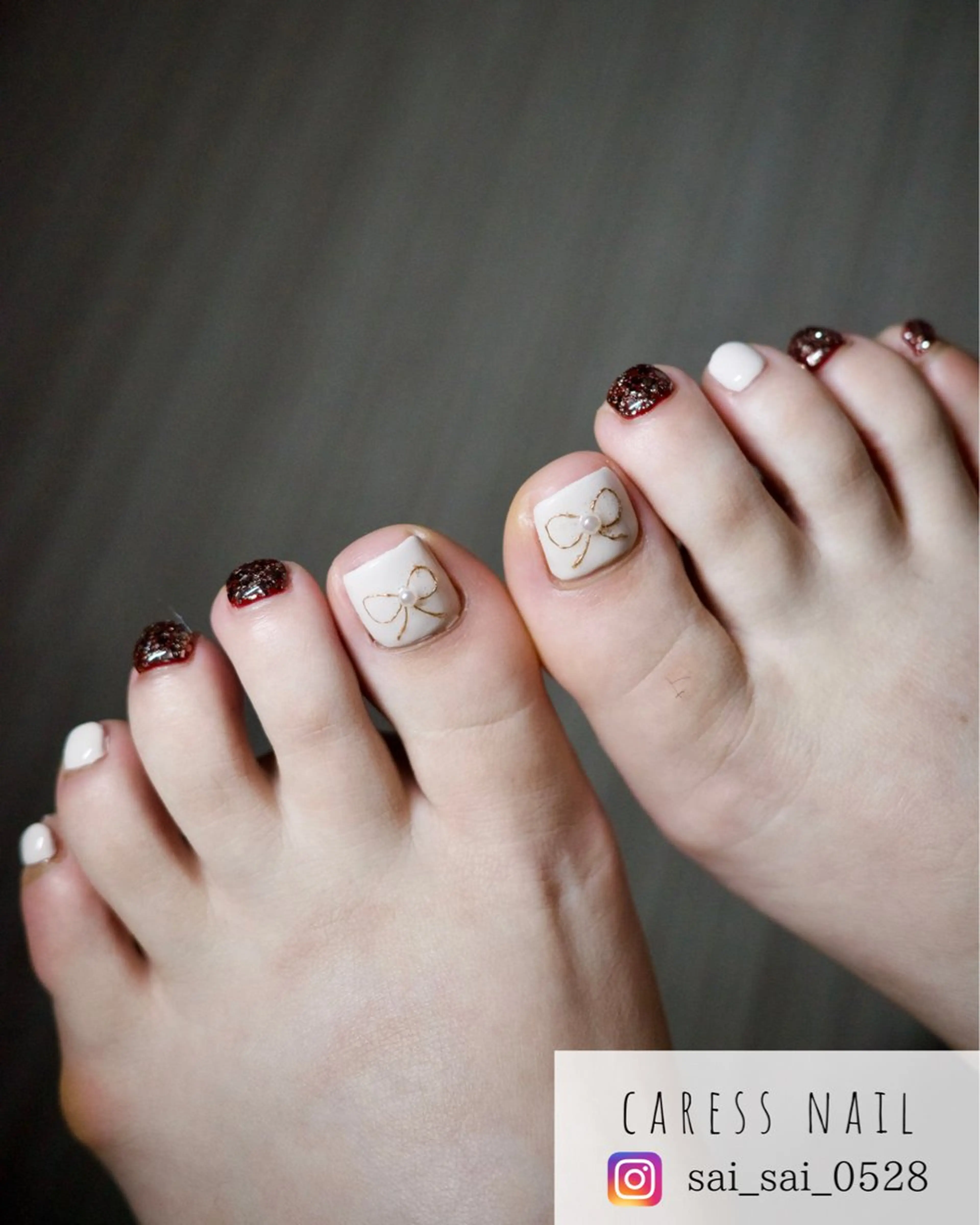 ネイル caress  nail カレスネイル　代々木上原所属・カレスネイル さいのネイルデザイン