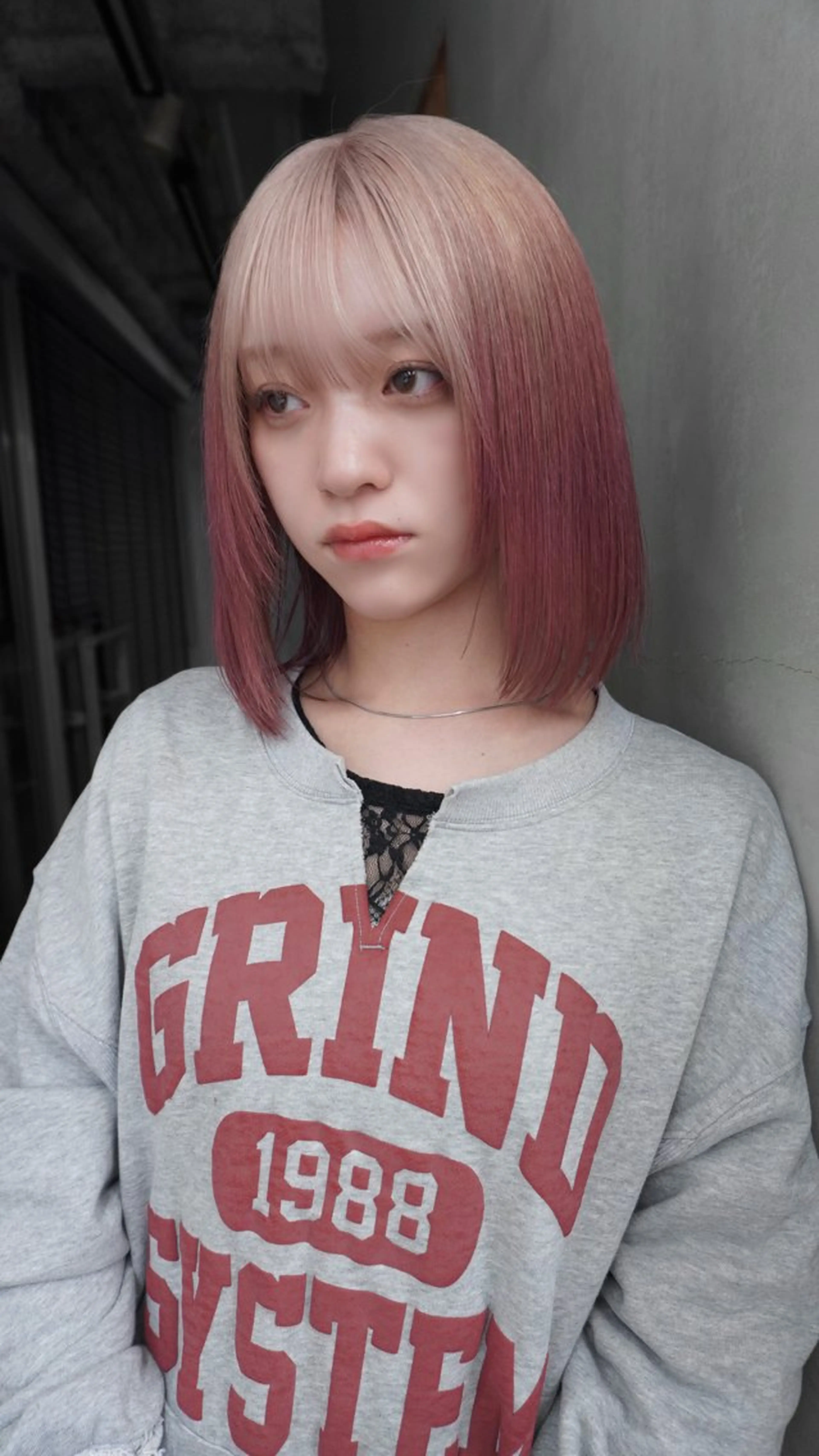 カラー ヘアカラー hinata/ ハイトーンカラー🪽のヘアスタイル