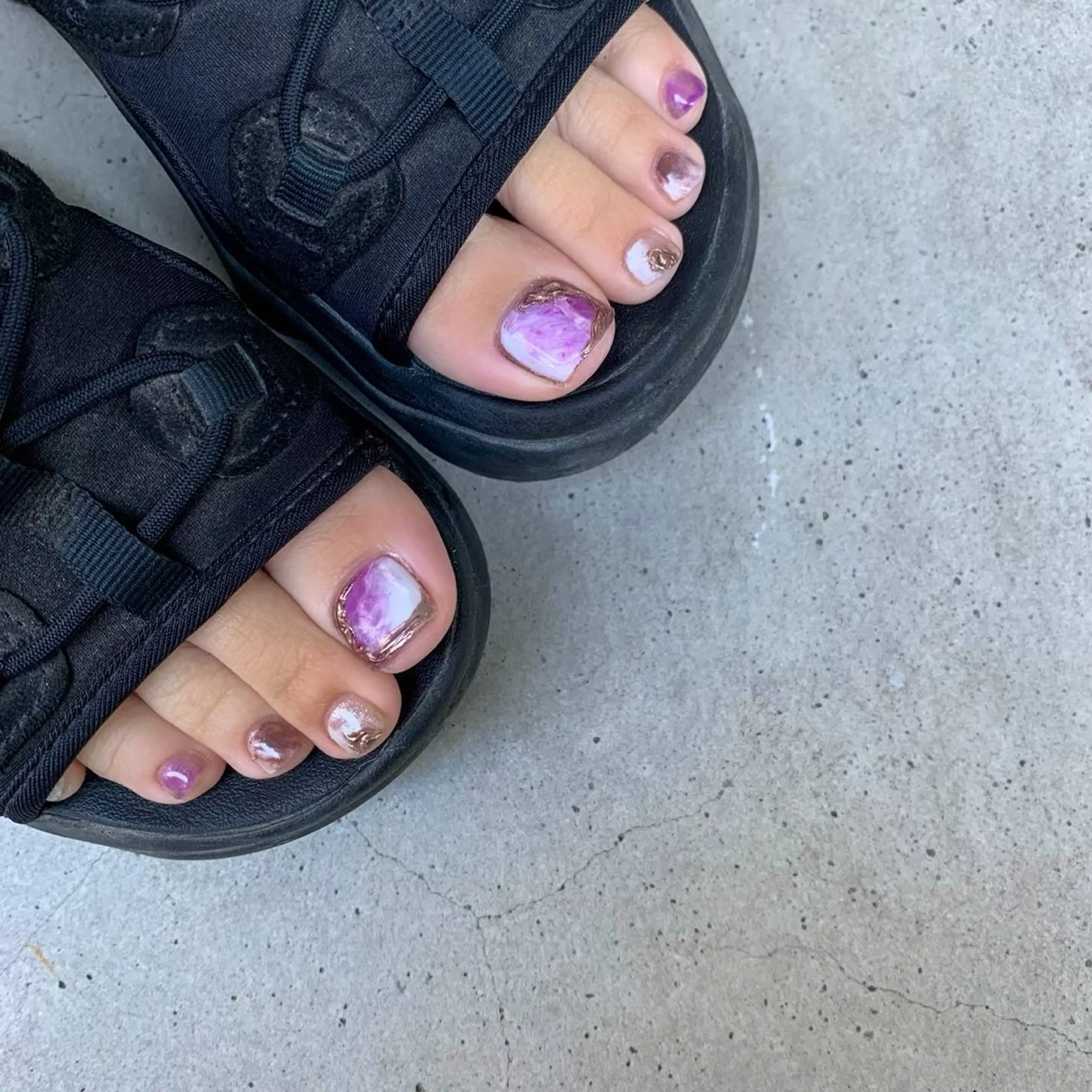 ネイル フットネイル riri. nail salonのネイルデザイン