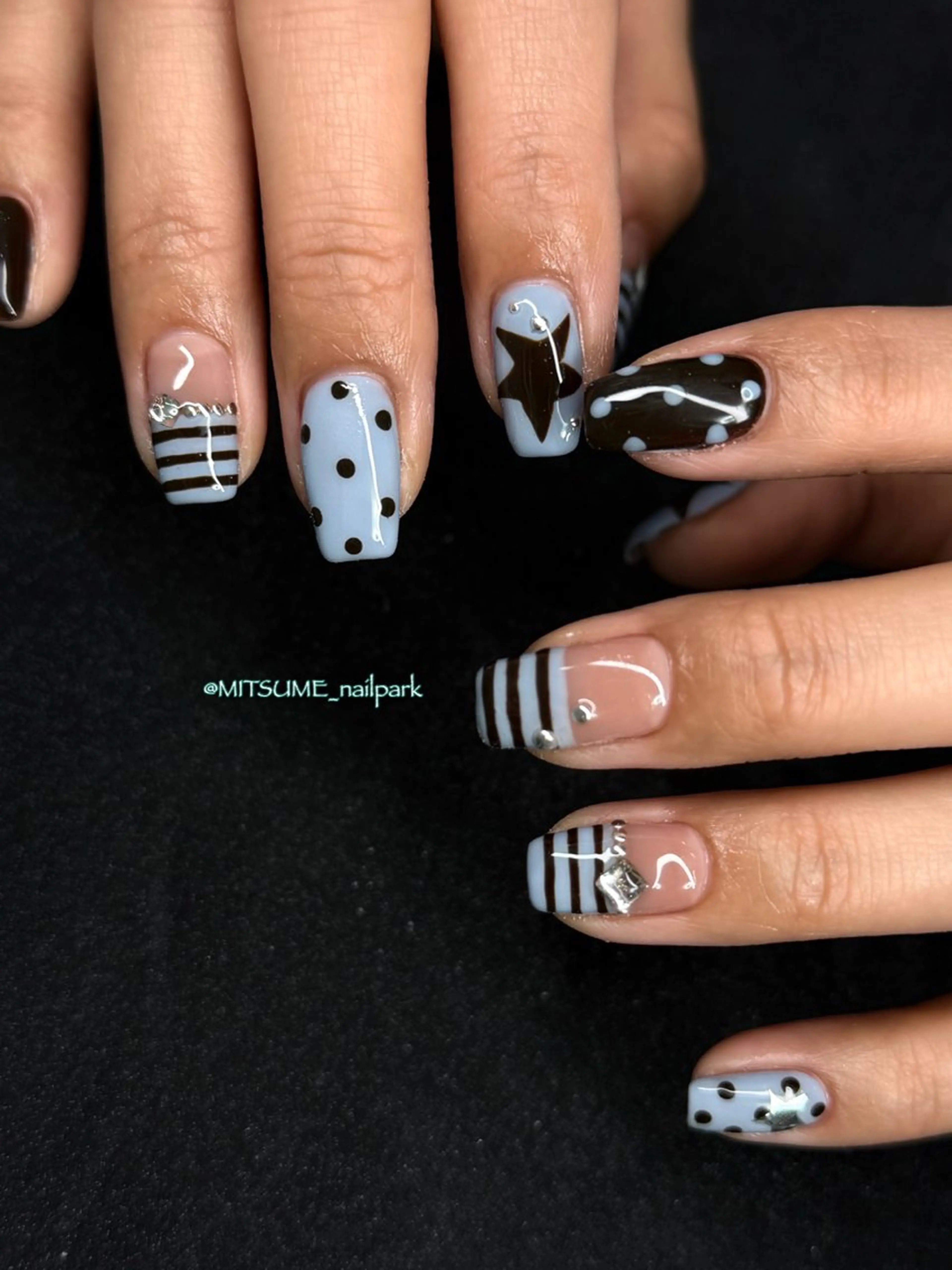 ネイル nailpark_ MITSUMEのネイルデザイン