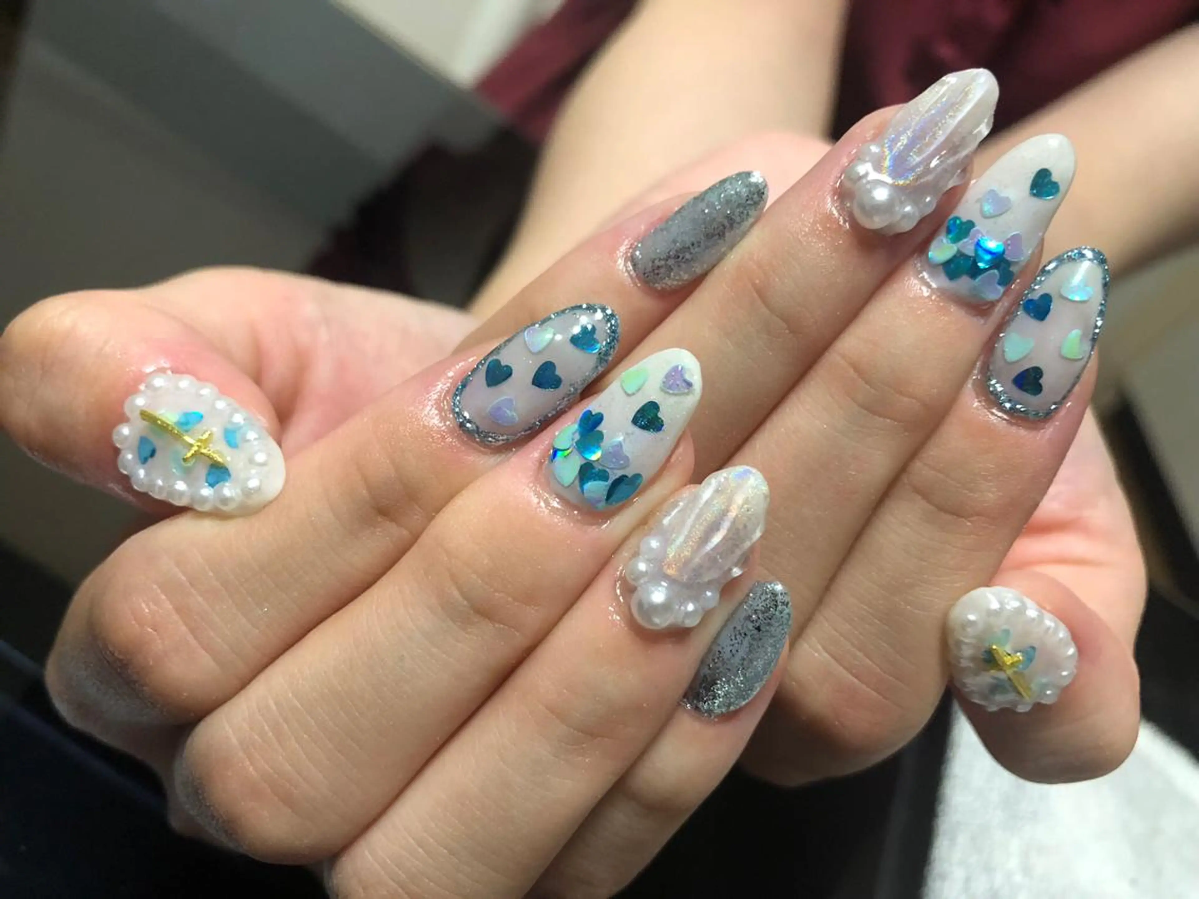 ネイル ハンドネイル 荒井 海輝のネイルデザイン