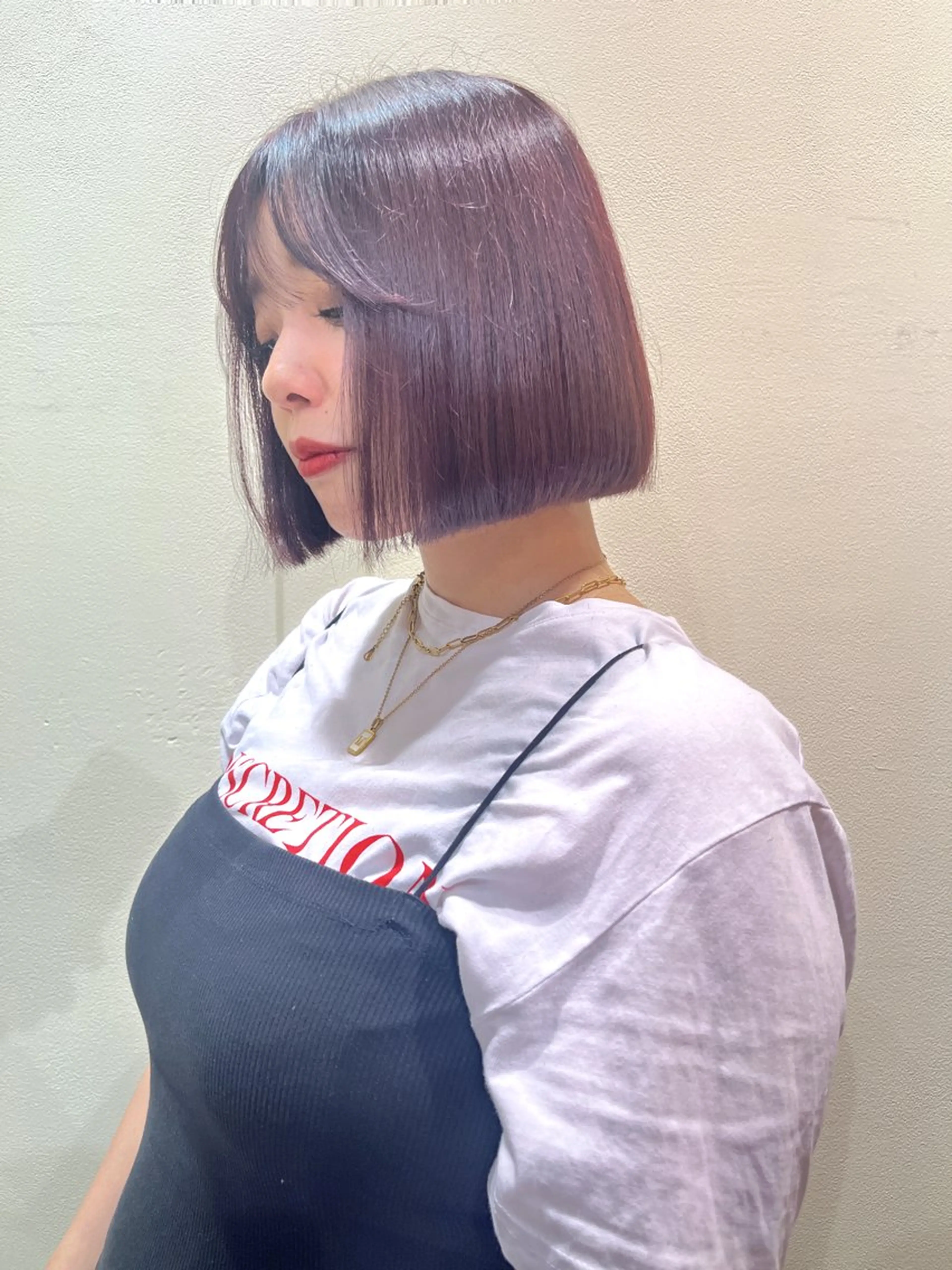 ミディアム カラー figue所属・カットモデル募集🤍 🐇anzuのヘアスタイル