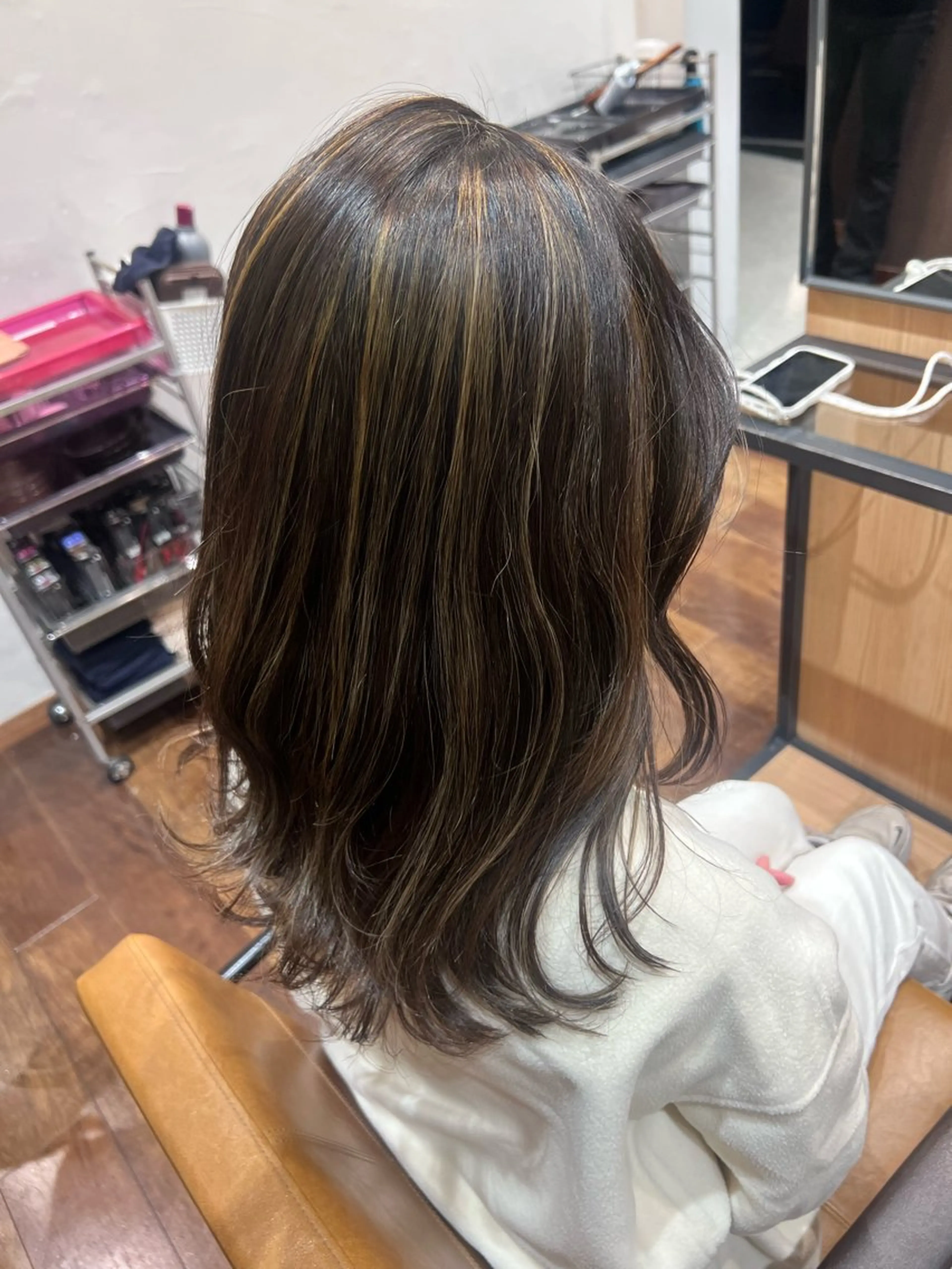 セミロング カラー 🌻井上 マリー🌻のヘアスタイル