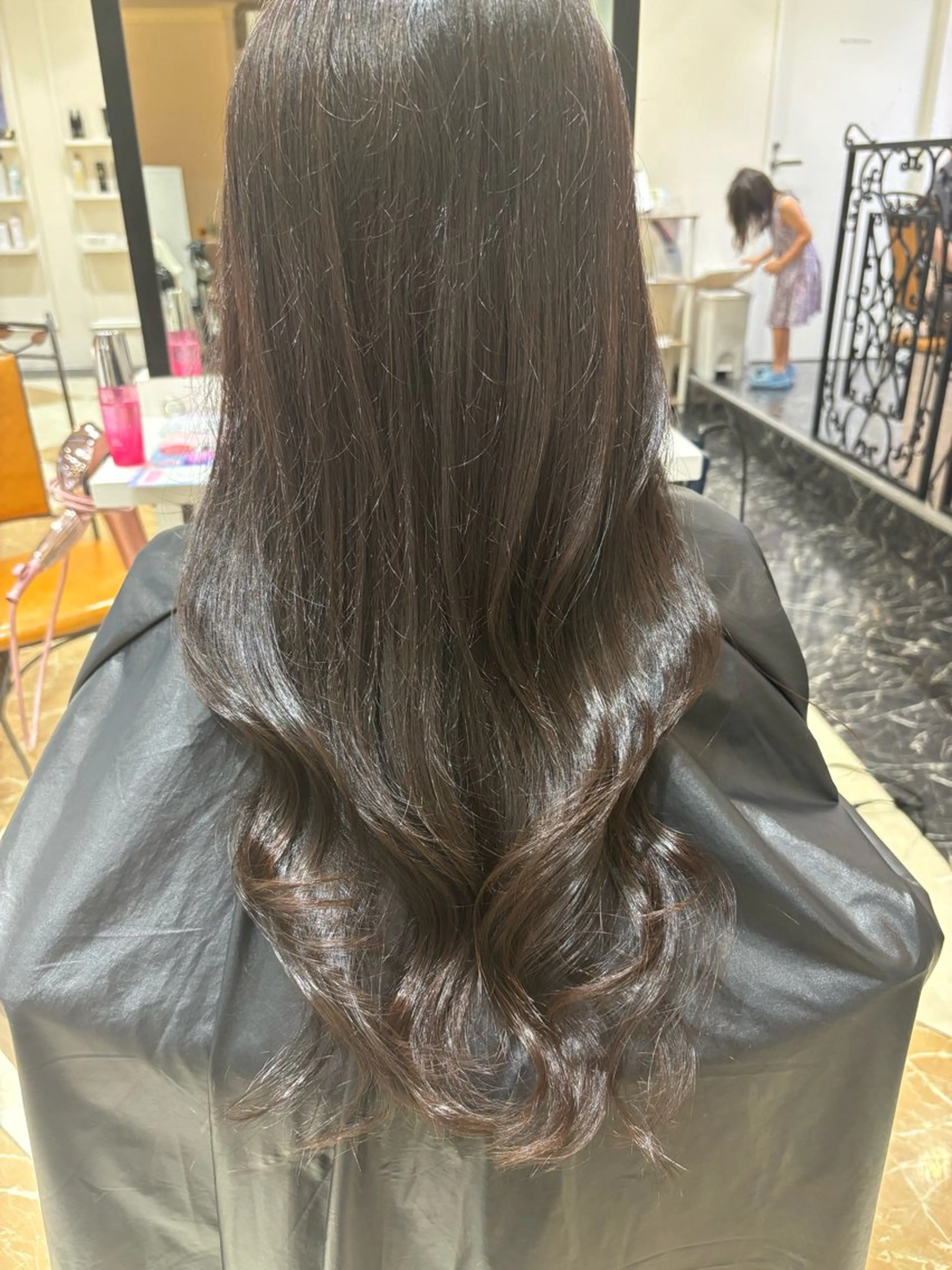 ロング カラー 失敗しないパーマ 赤塚雄輝のヘアスタイル