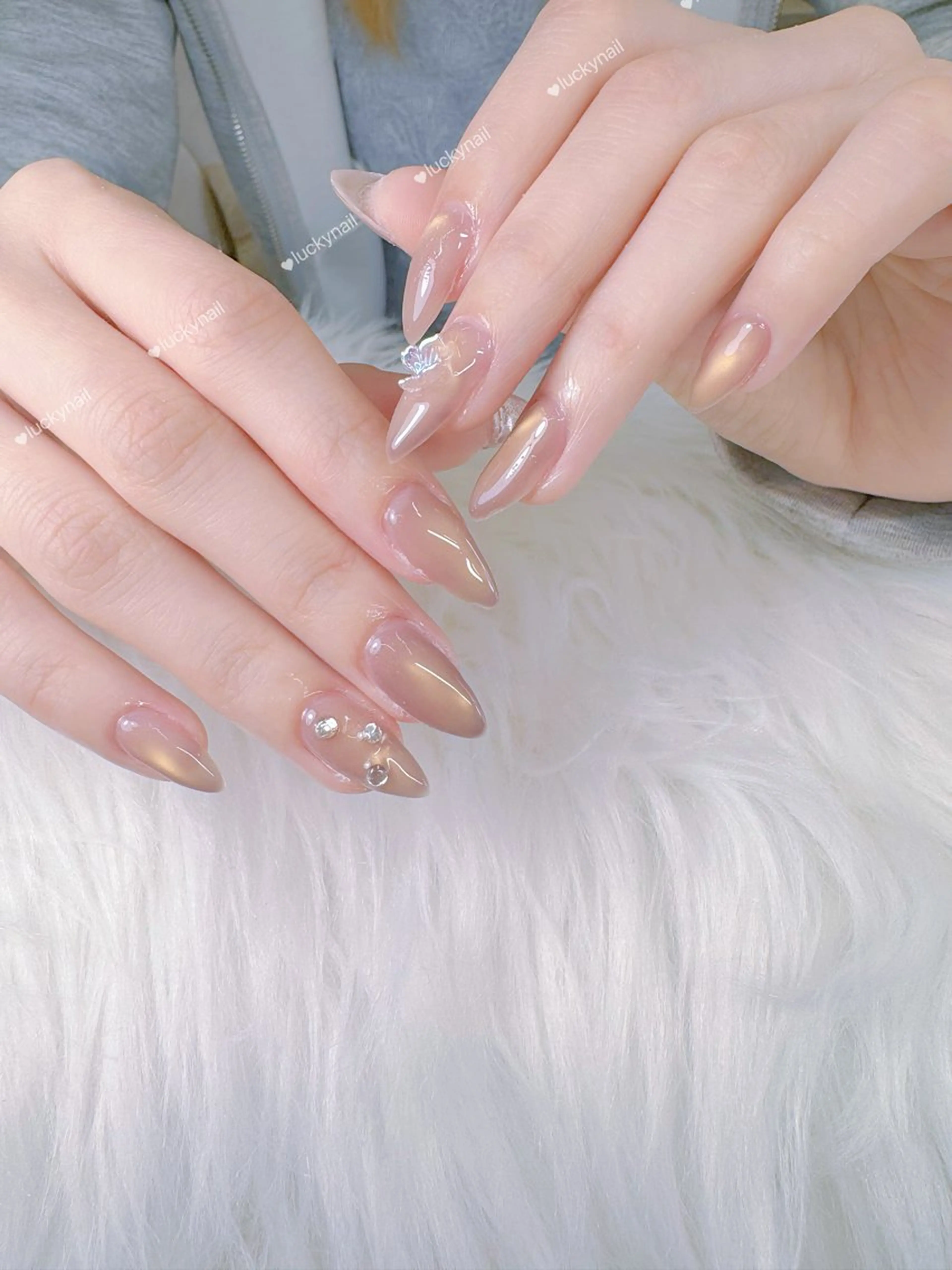 ネイル シンプルネイル Lucky Nail所属・Lucky Nailのネイルデザイン