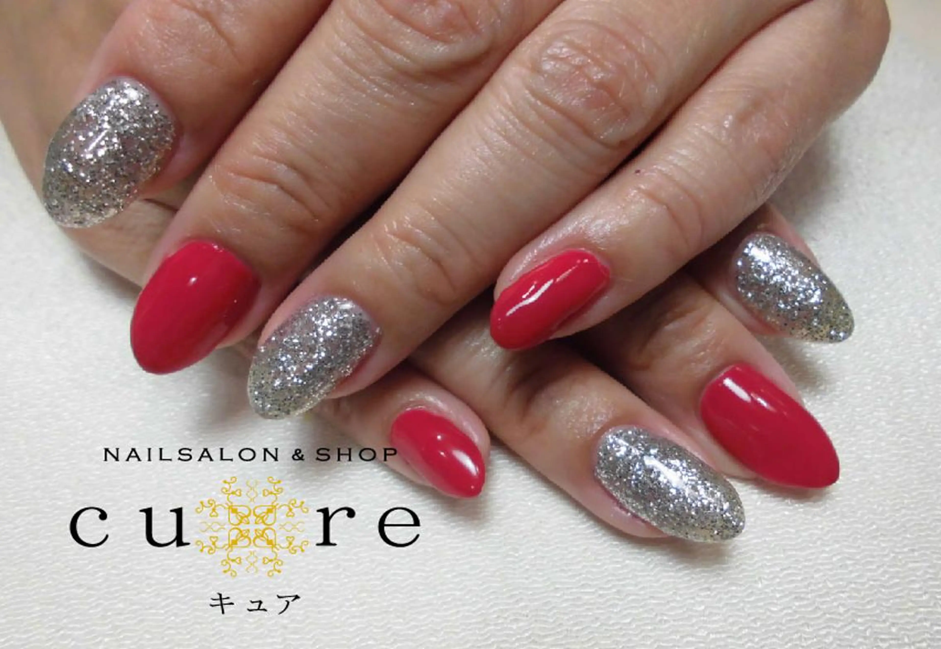 ミディアム ネイル ネイルサロン Cureのネイルデザイン