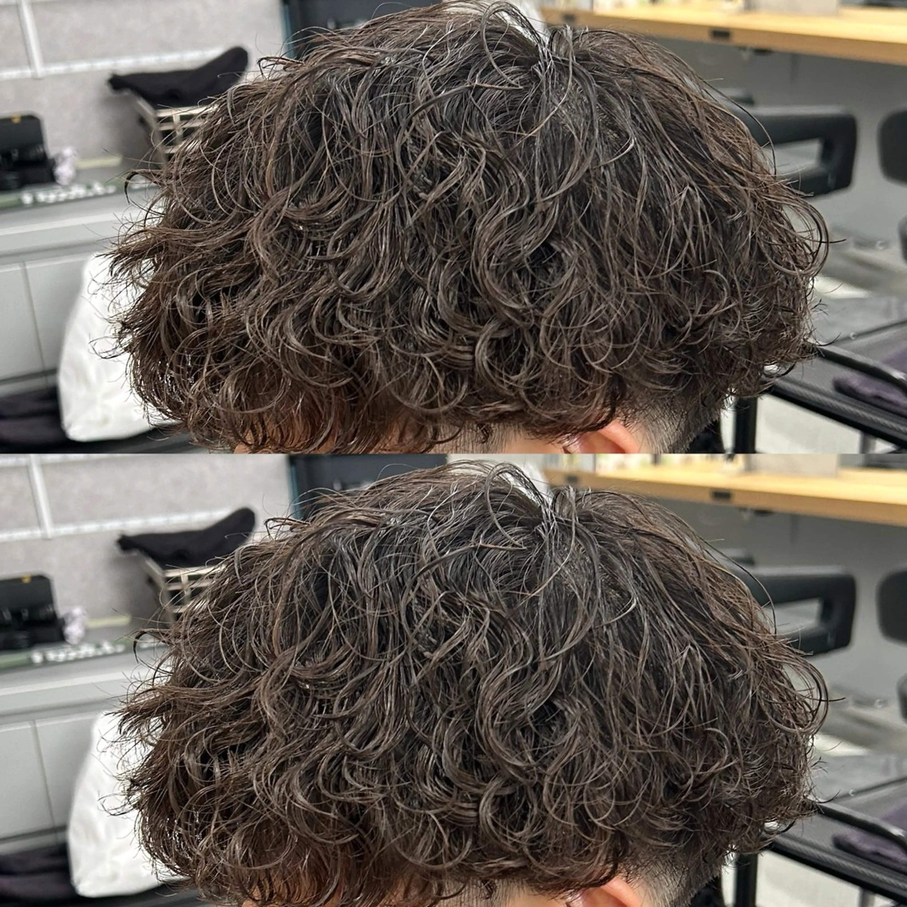 パーマ メンズ 渋谷サーフカール アメカジ美容師のヘアスタイル