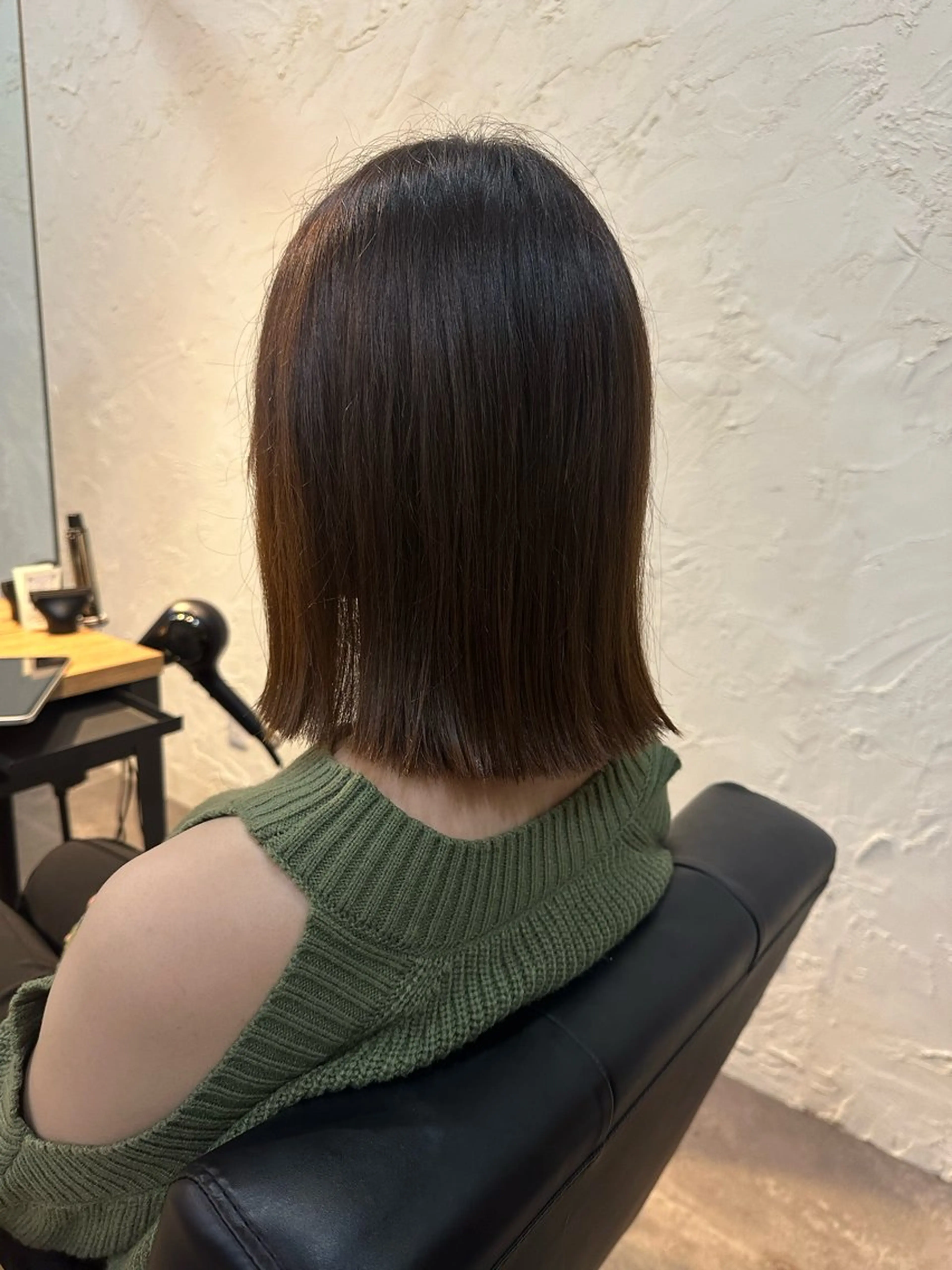 ミディアム 𝑭𝒖𝒌𝒂🩶 モテ髪×透明感カラーのヘアスタイル