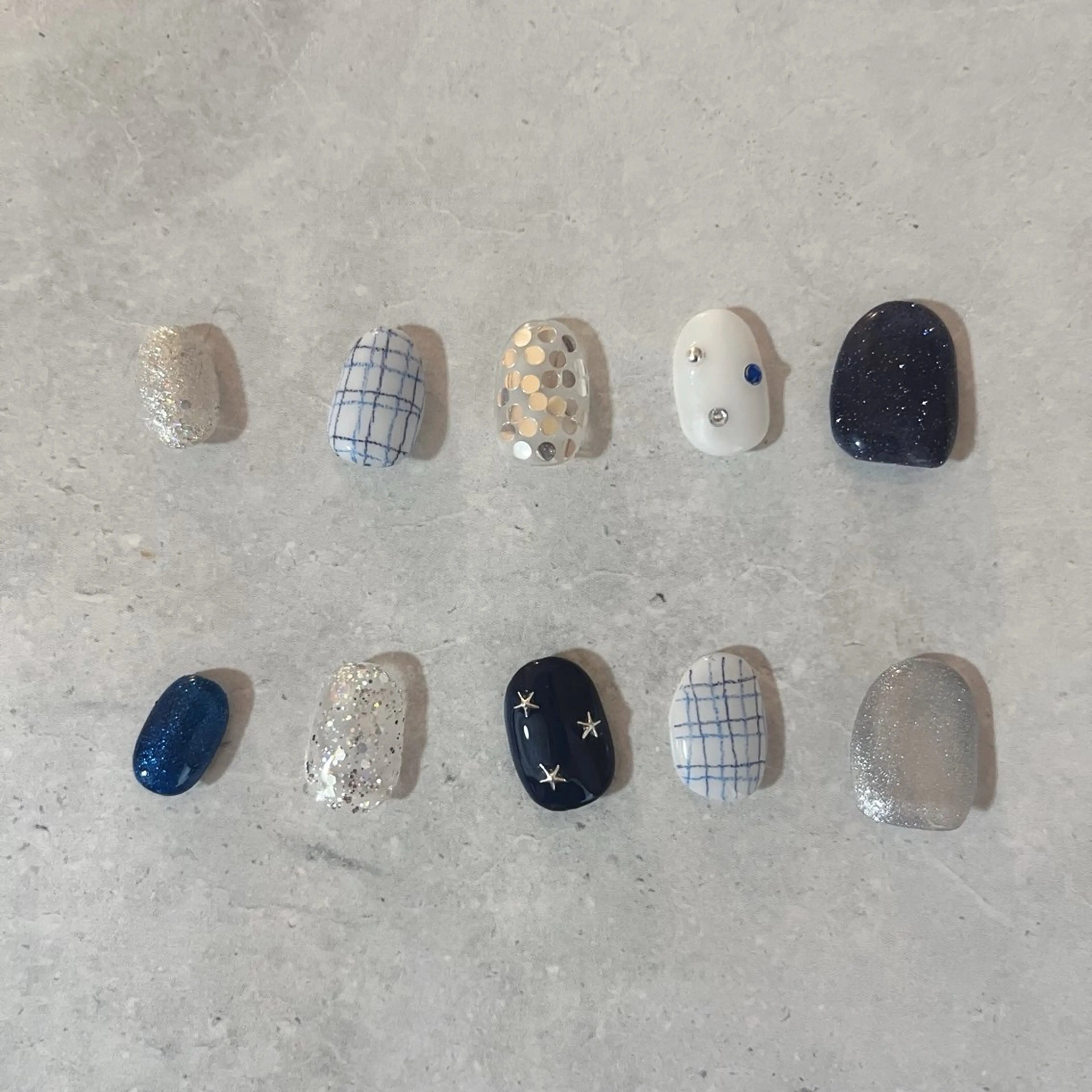 ネイル ネイルチップ K Aのネイルデザイン