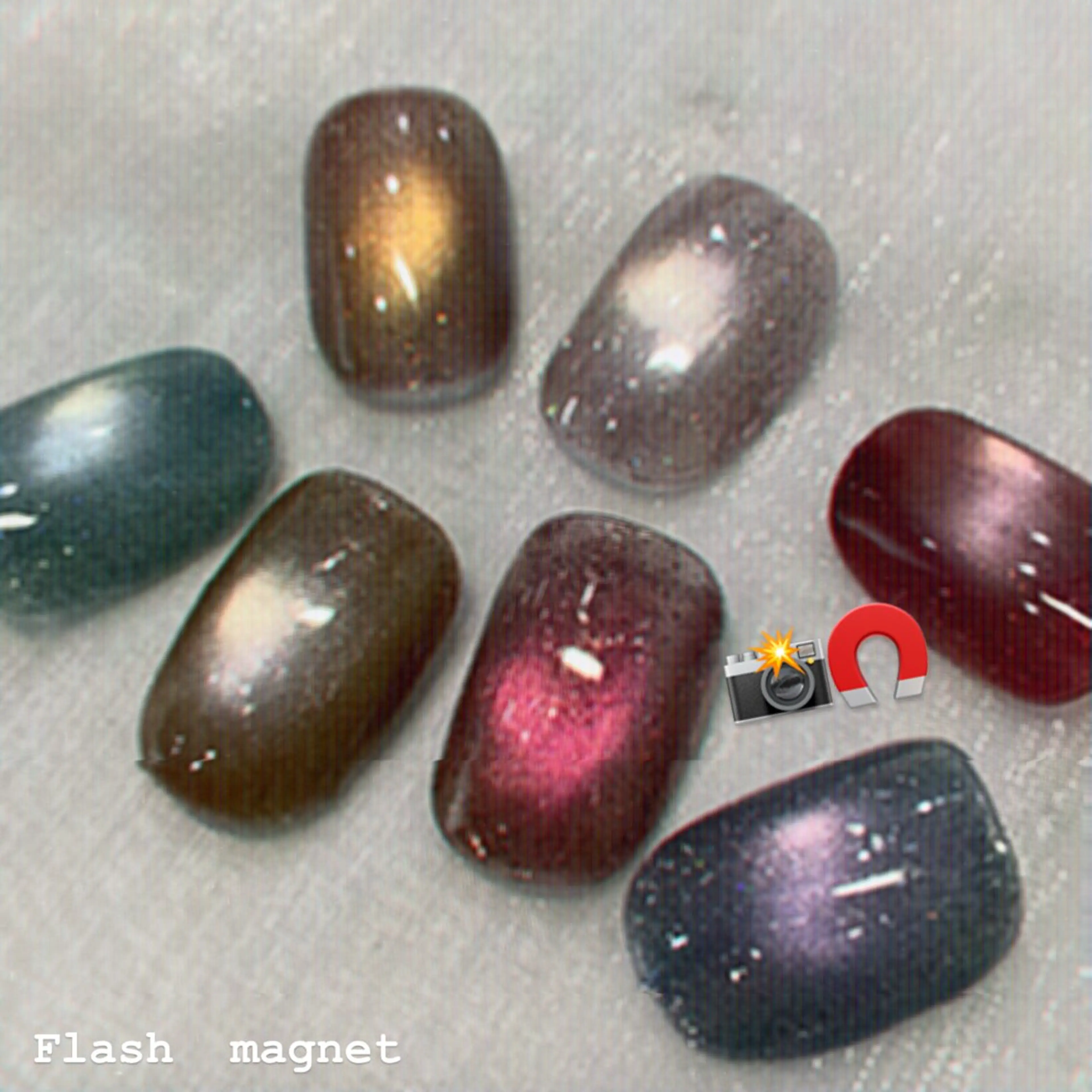 ネイル フラッシュネイル ハンドネイル 💅Perfect Wink RUI🌈のネイルデザイン