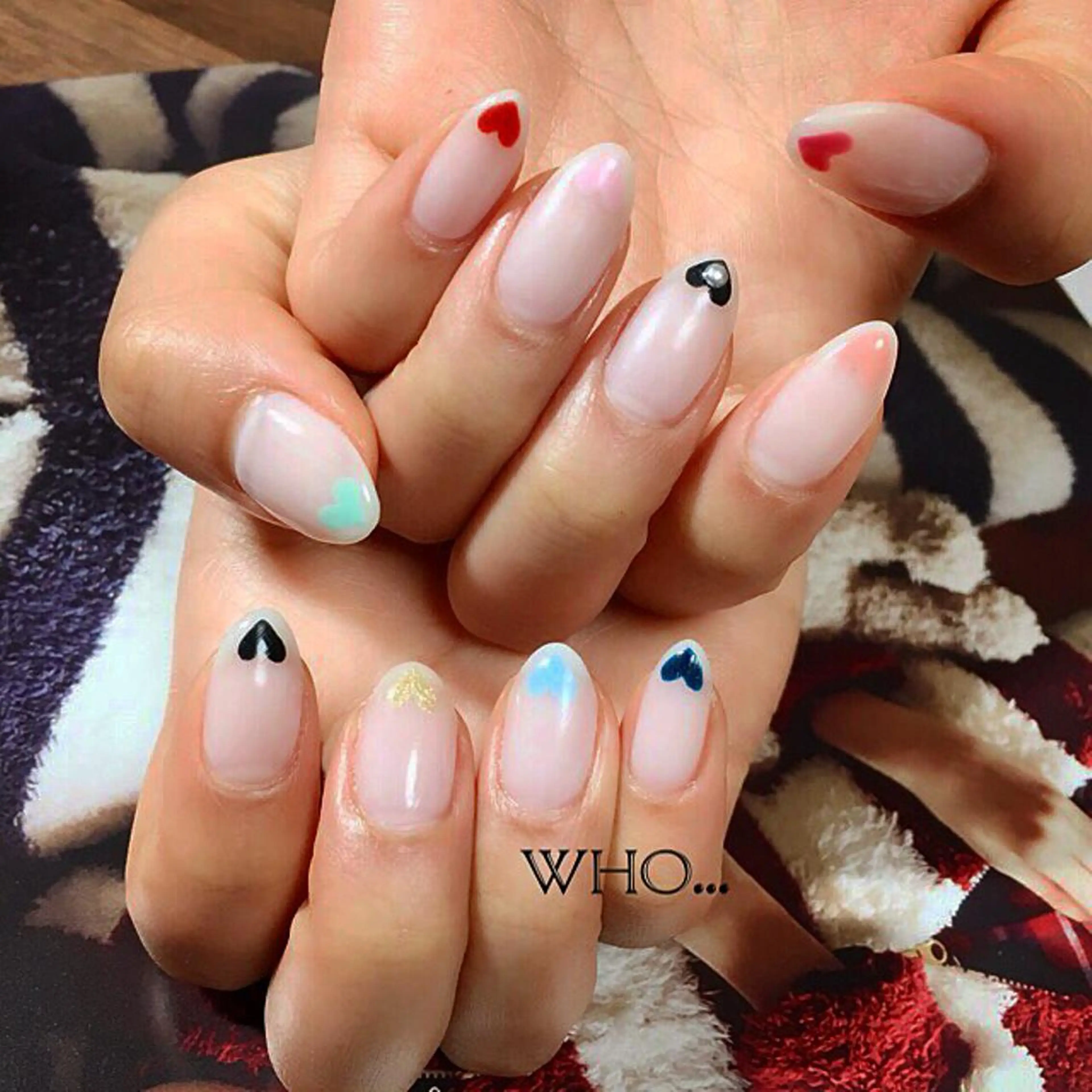 ネイル ハート NailSalon who...所属・n. fumikoのネイルデザイン