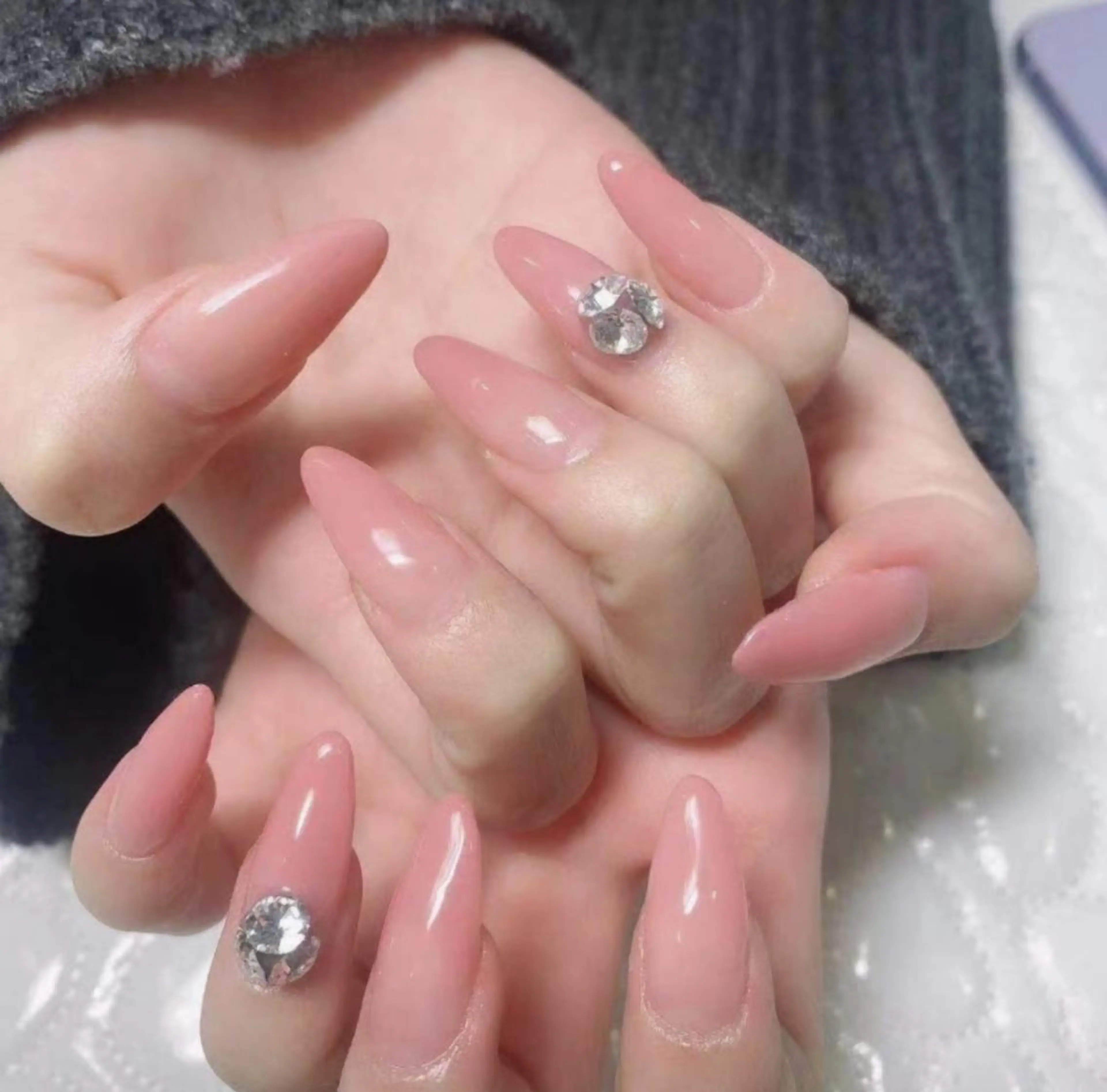 ネイル ハンドネイル ハンドケア AB マツエクネイルサロンのネイルデザイン