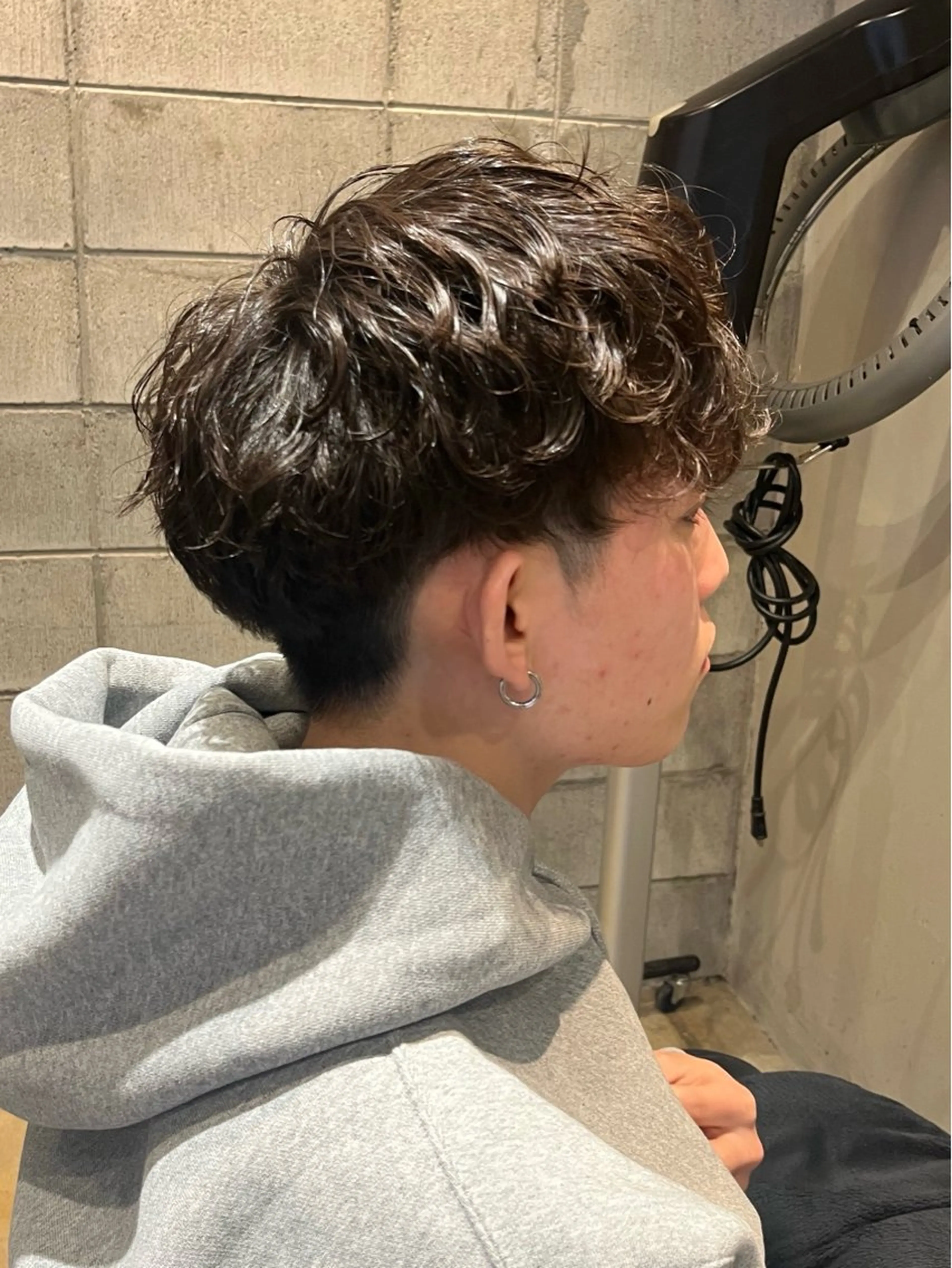 パーマ メンズ メンズパーマ スペインカール カット パーマ はるか/ CosyVelvetのヘアスタイル