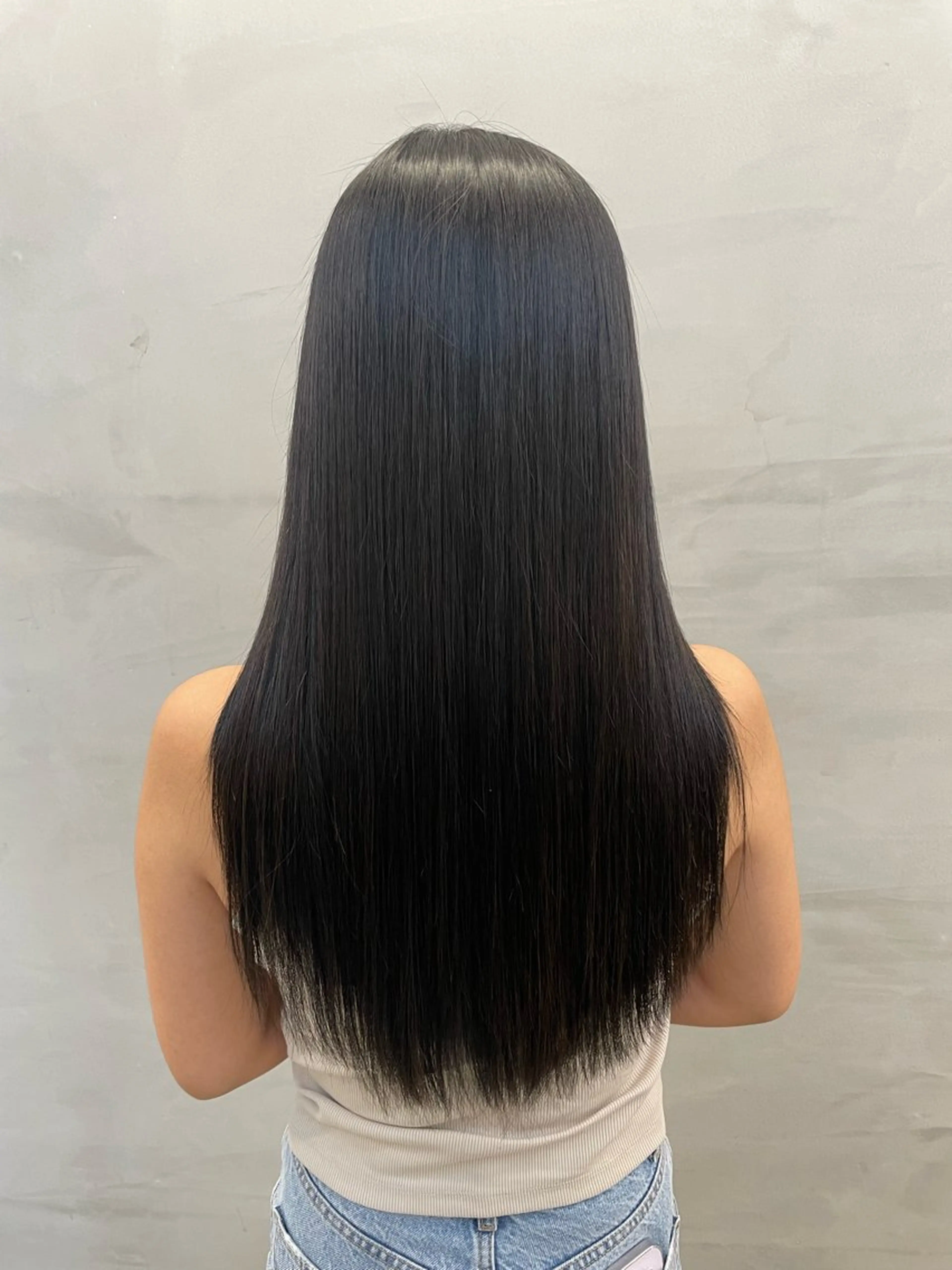 ロング パーマ カット 縮毛矯正 トリートメント 高山🐬髪質改善 池袋で縮毛矯正のヘアスタイル