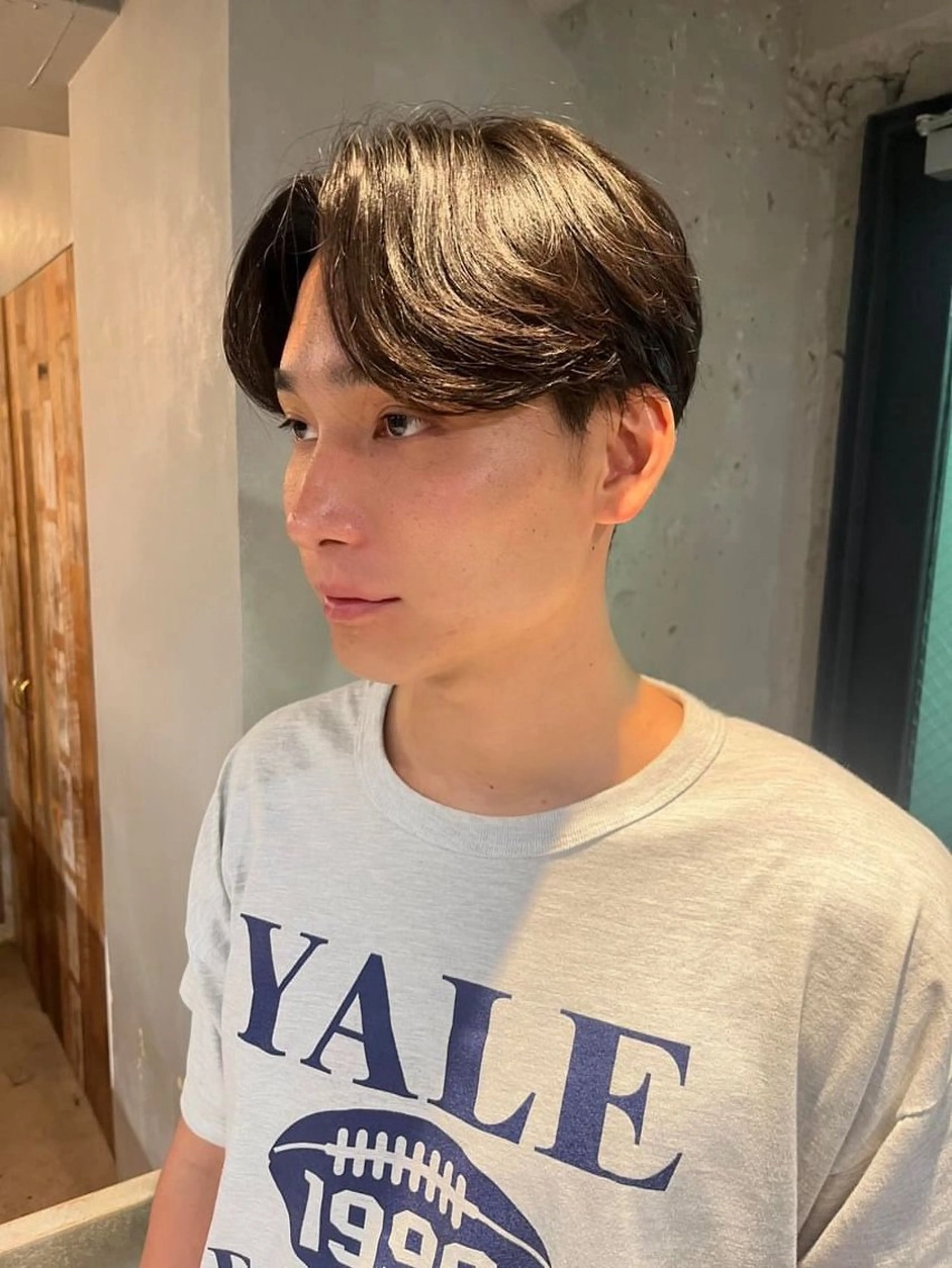 ショート パーマ メンズ メンズパーマ ニュアンスパーマ tamakawa hinaのヘアスタイル