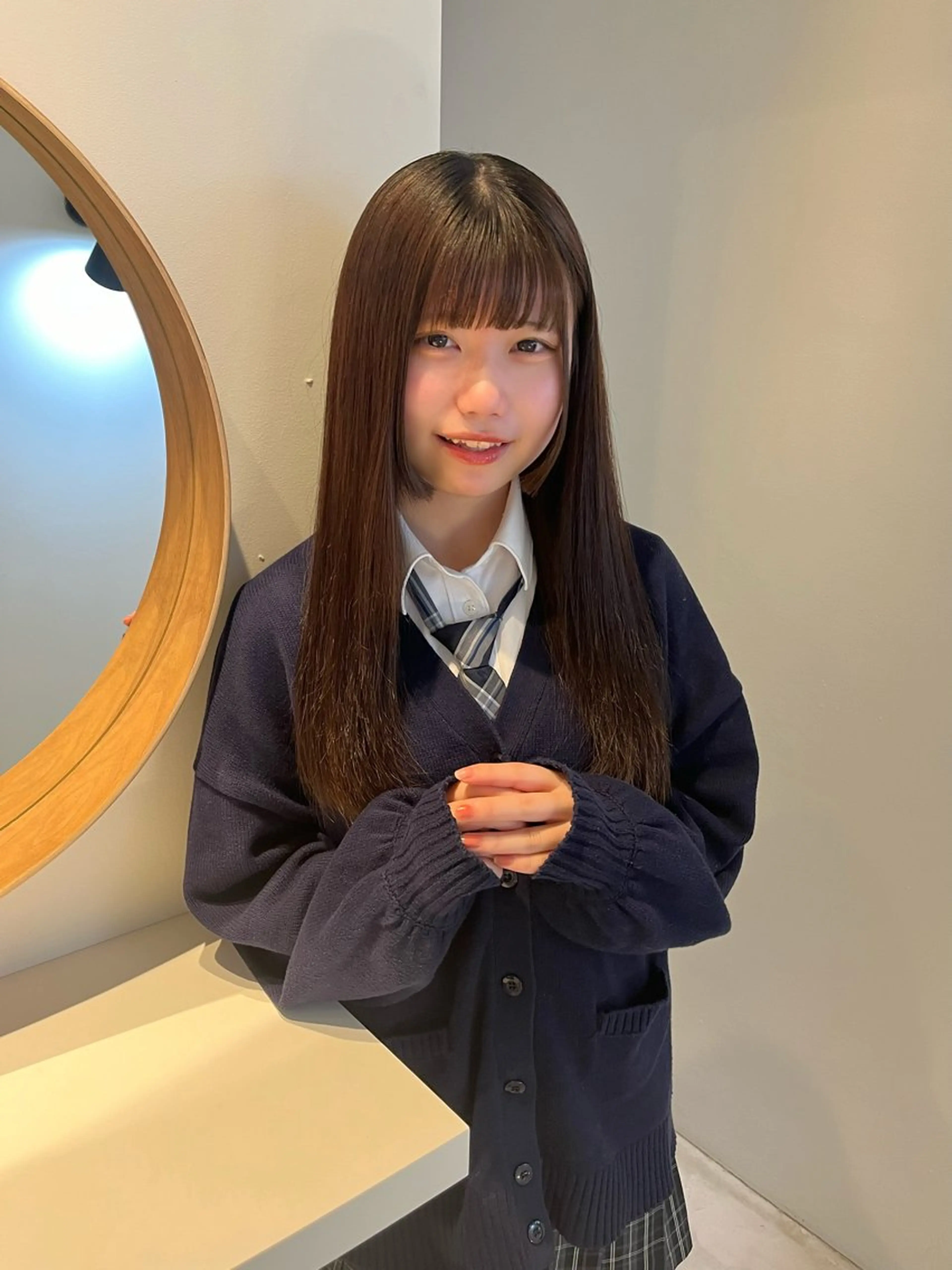 ロング ALLYS 渋谷店所属・最高級の艶のある カラーmei🎨のヘアスタイル