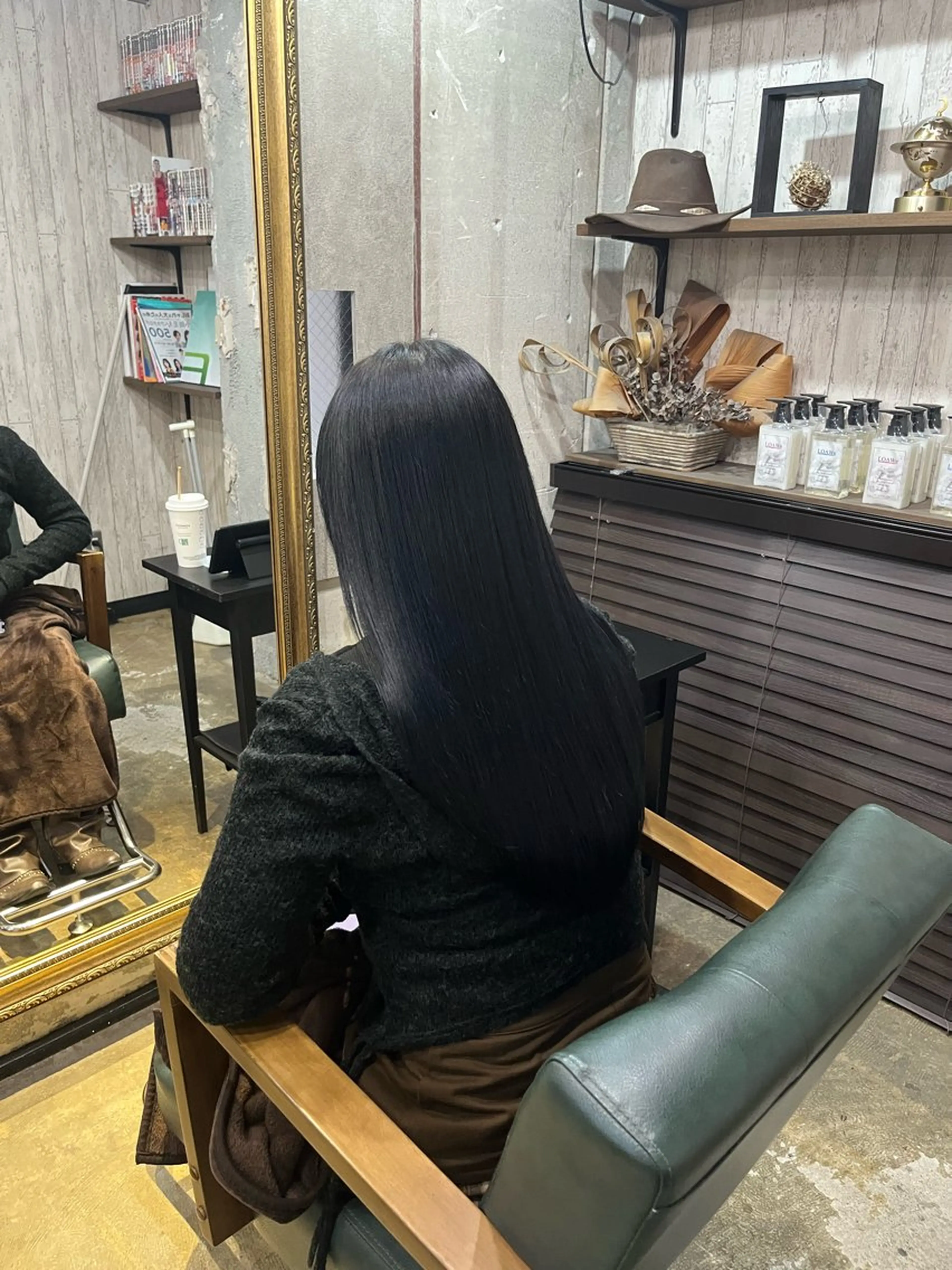 ロング ヘアカラー トリートメント カラーモデル募集🎀 下北沢/カナデのヘアスタイル