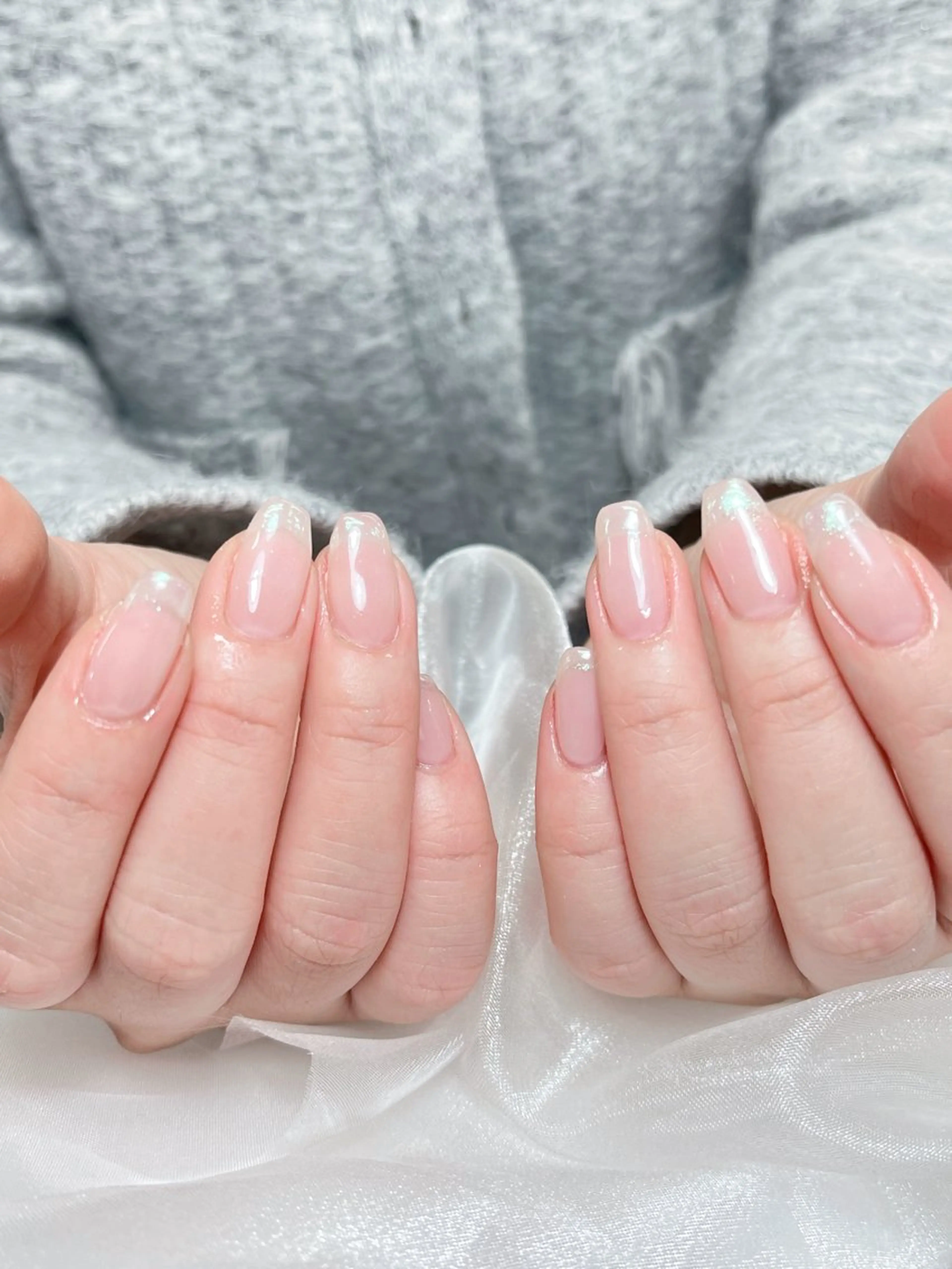 ネイル candy nail 韓国風ワンホンネイルのネイルデザイン