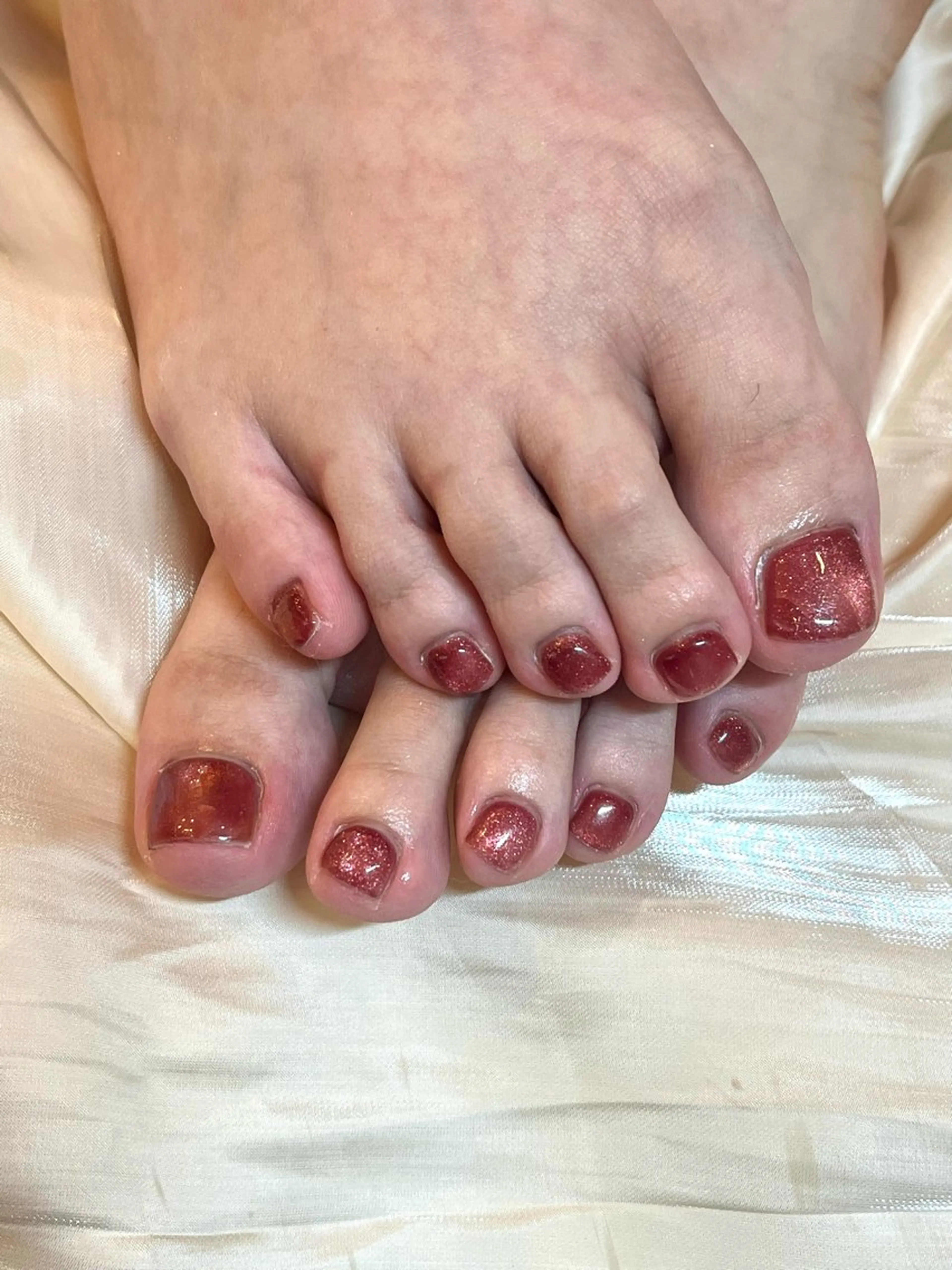 【オフあり】フットマグネットネイルの写真