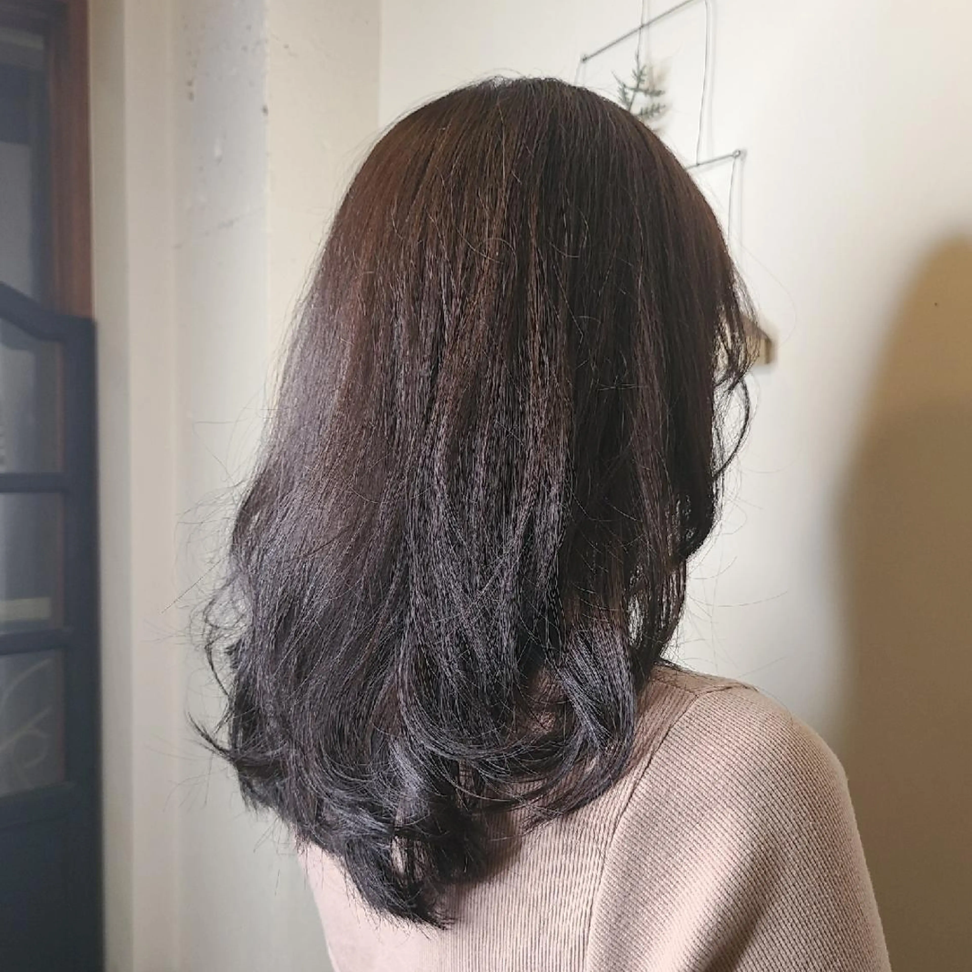 セミロング レイヤーカット Hazumi Ayanoのヘアスタイル