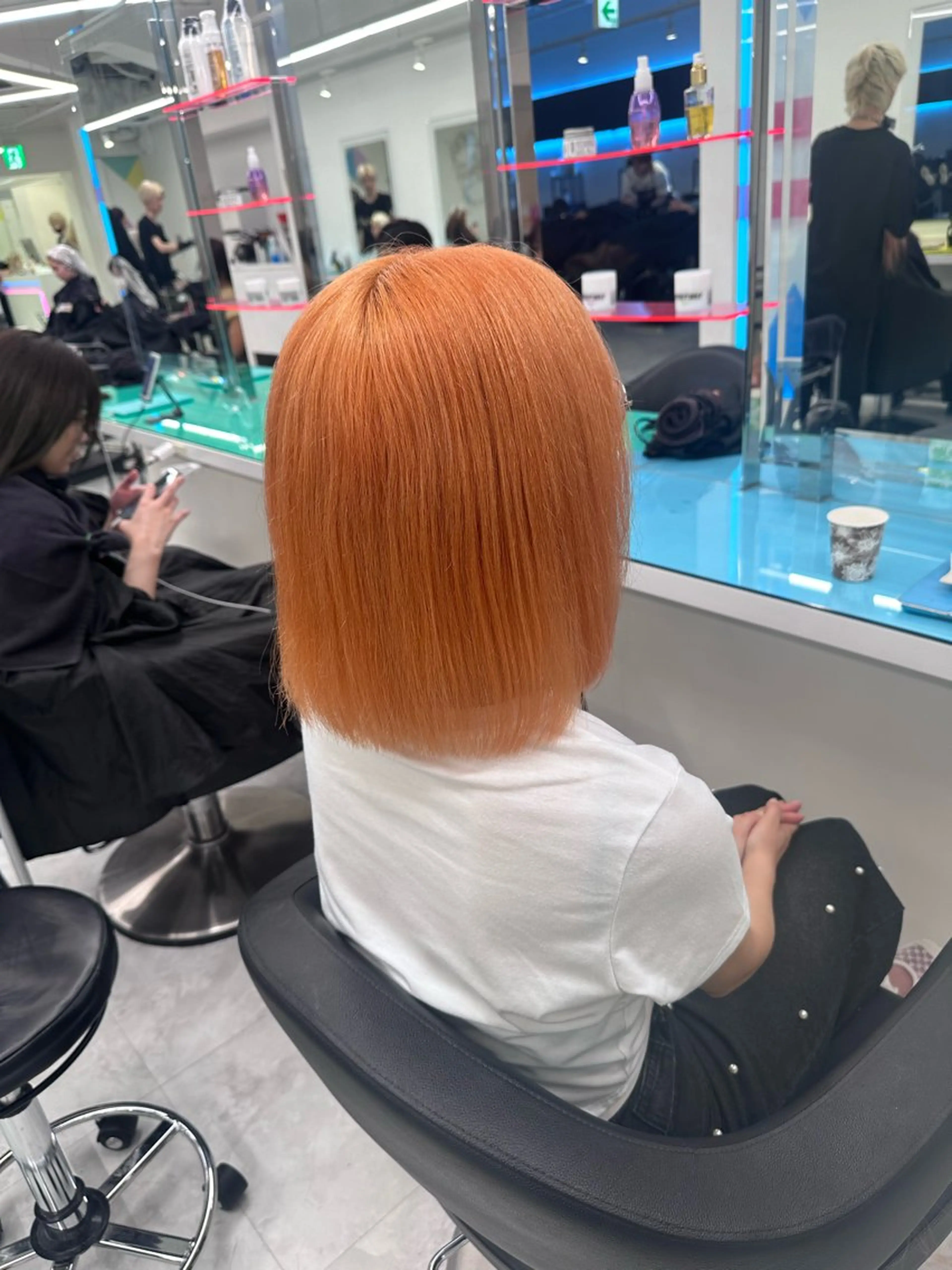 ミディアム カラー ヘアカラー トリートメント ♡ダブルカラー特化♡ miyuのヘアスタイル