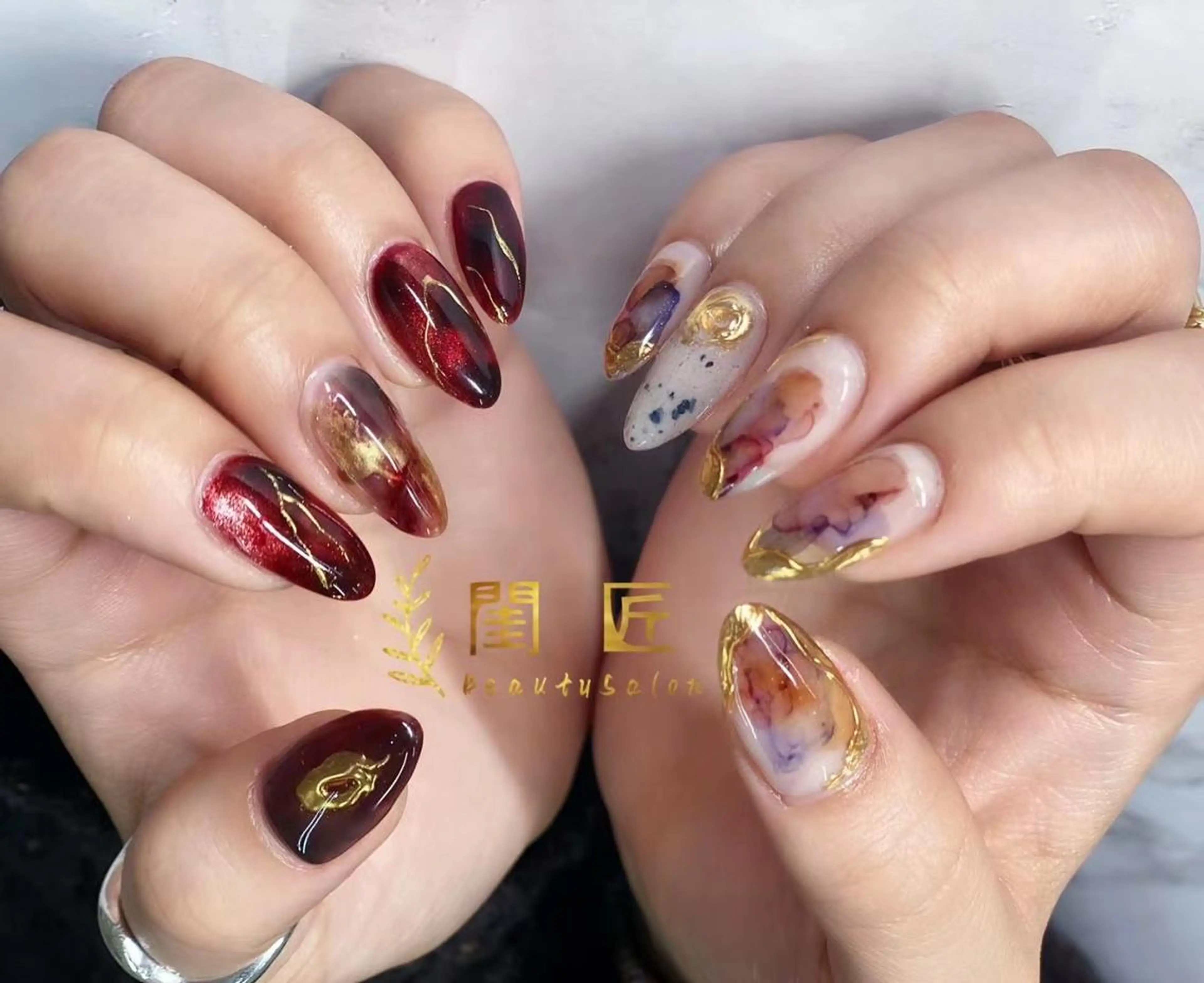 💅ハンドネイル【初回オフ無料】🎶オシャレNo.1ニュアンスネイルの写真