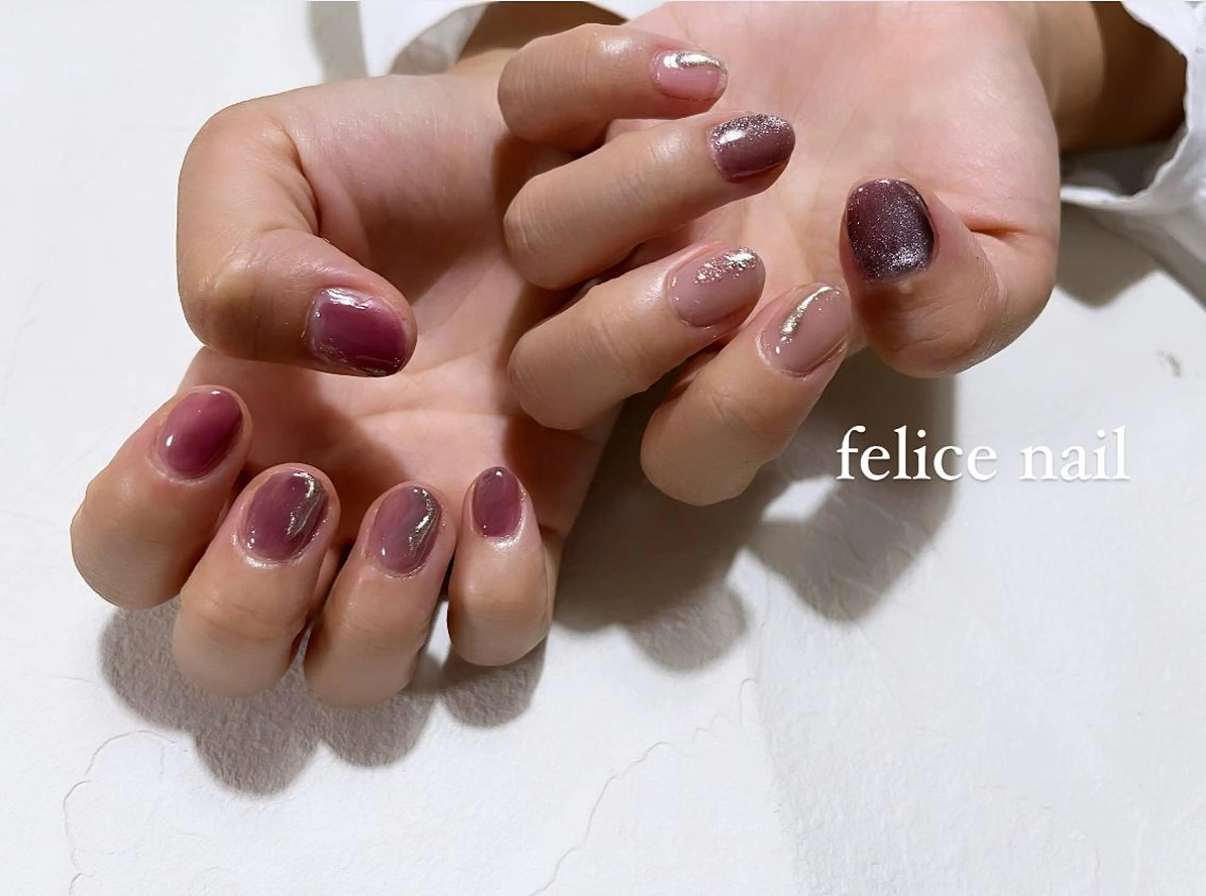 ネイル ニュアンスネイル felice nailのネイルデザイン