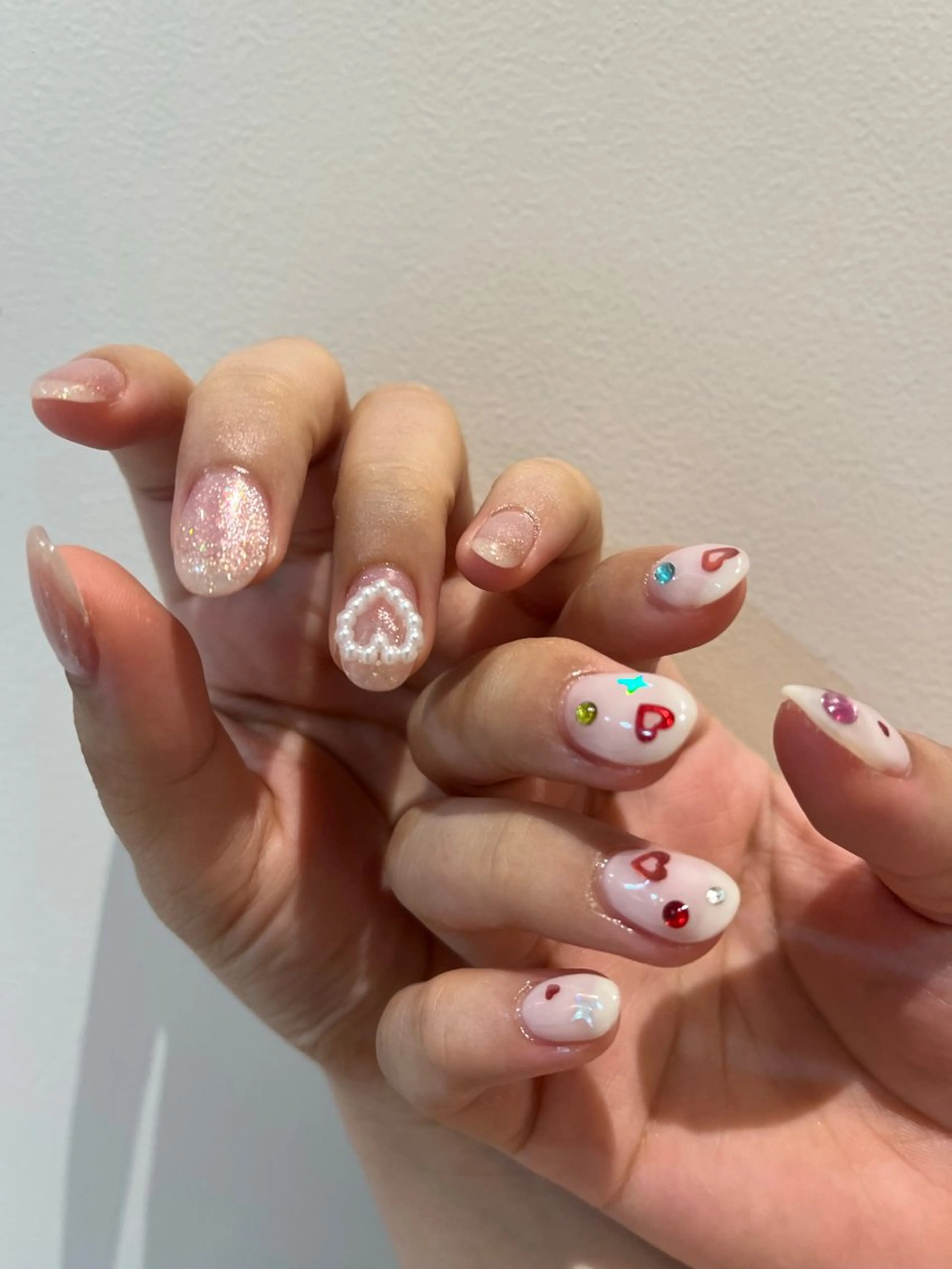 ネイル ハンドネイル Momone ／渋谷／パラジェルのネイルデザイン