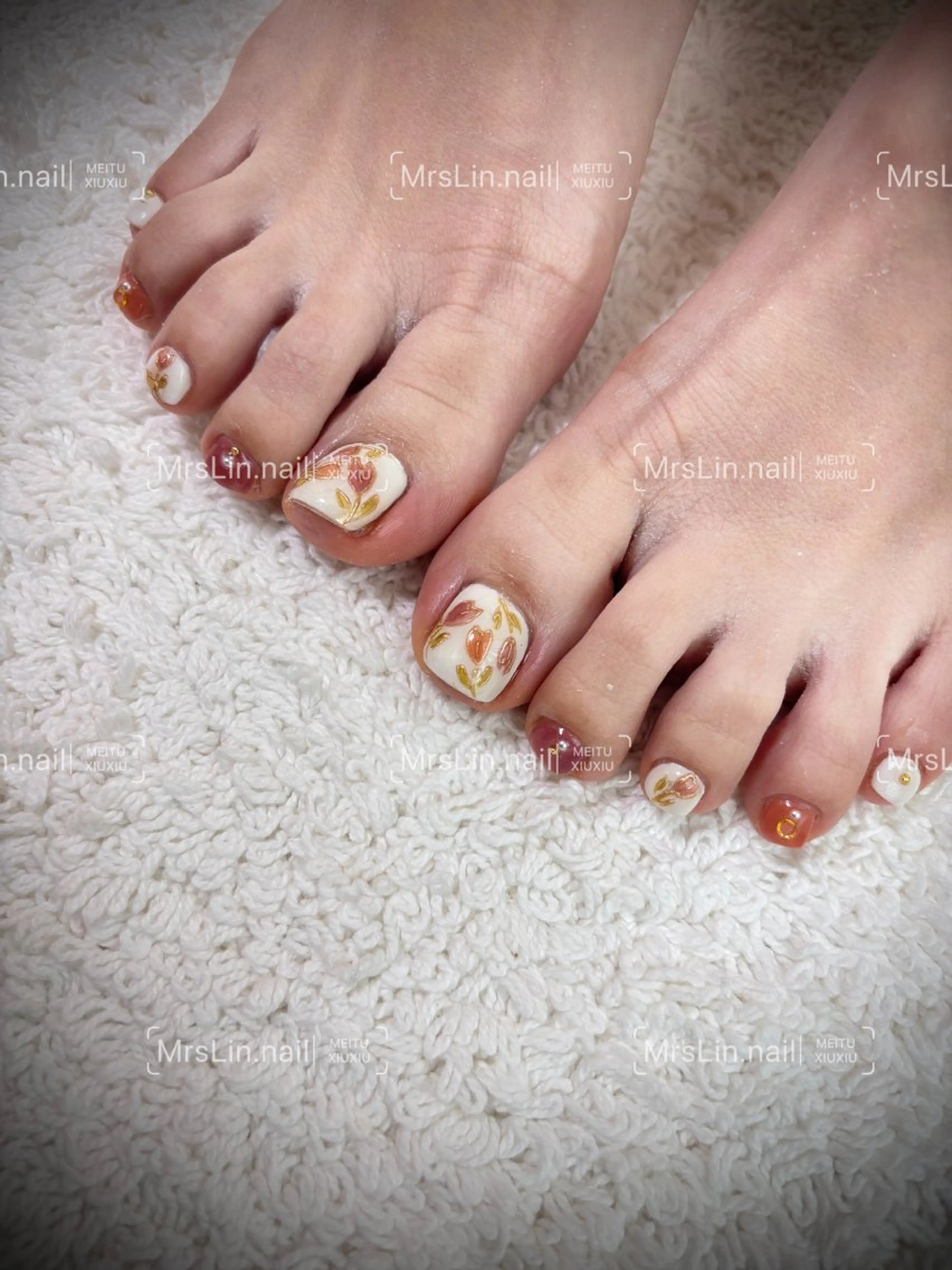 ネイル フットネイル Mrs Lin.nailのネイルデザイン