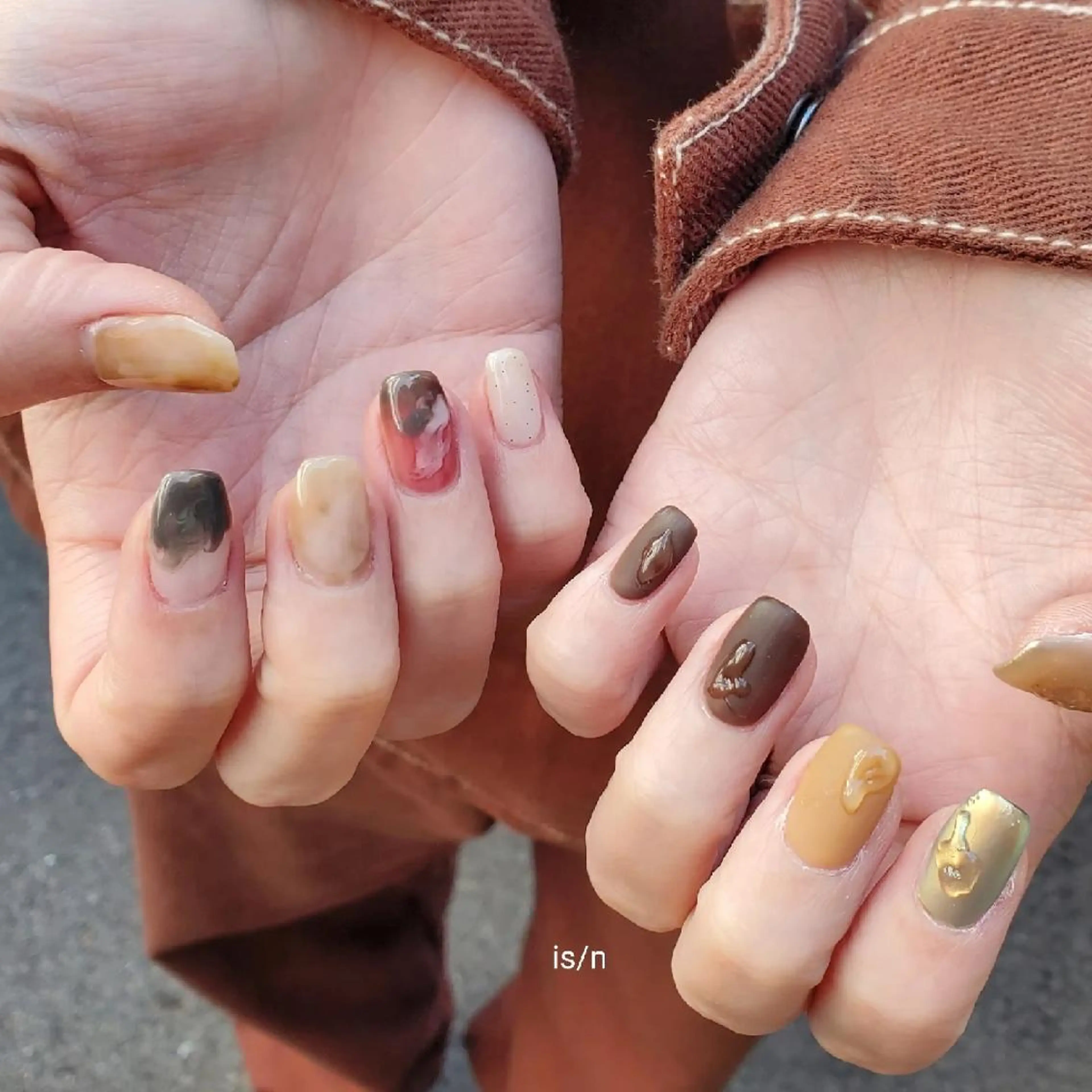 ネイル ハンドネイル 店長 佐藤のネイルデザイン