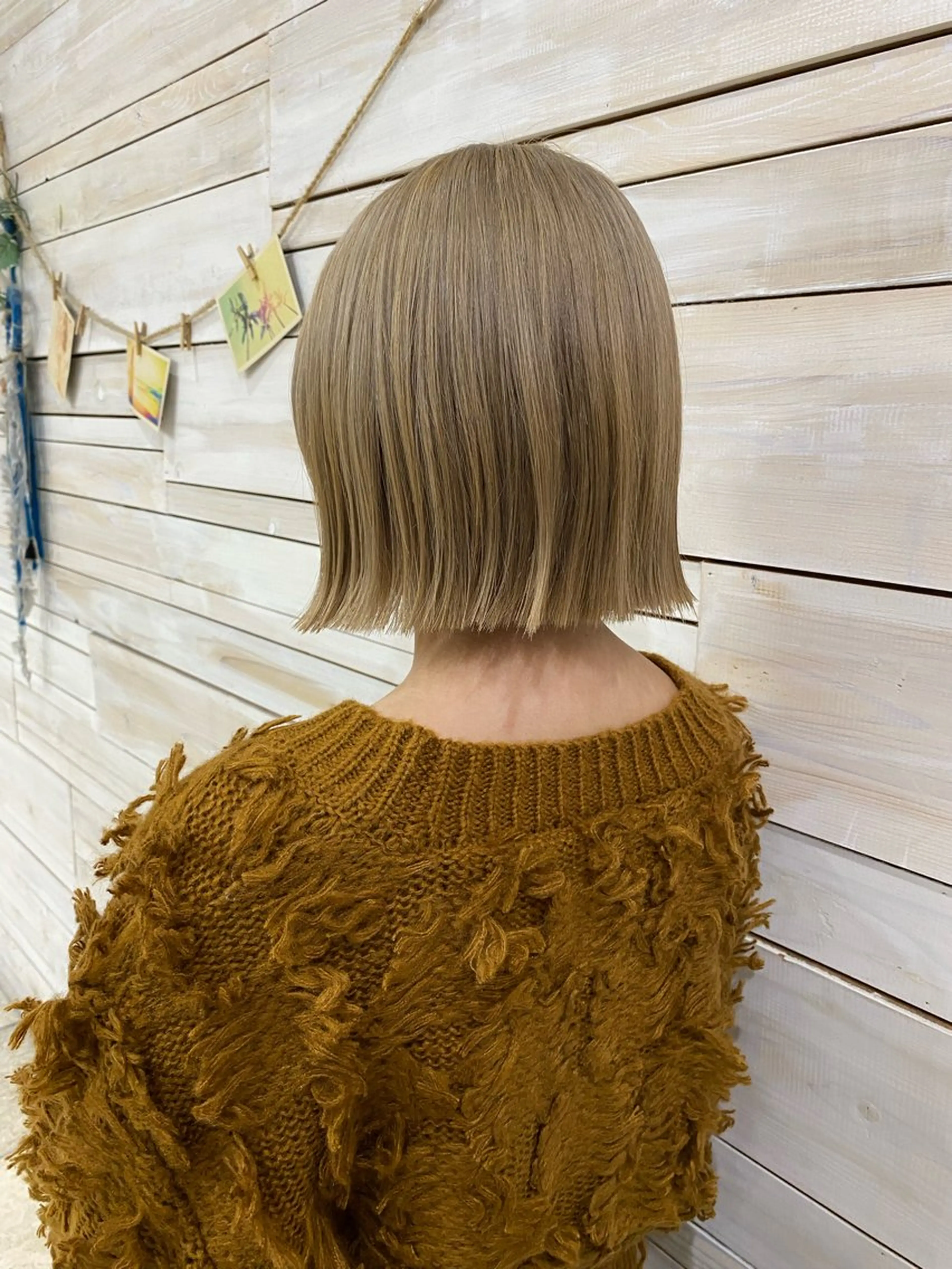 ミディアム 髪質改善/縮毛矯正/ ボブmanami🩵のヘアスタイル