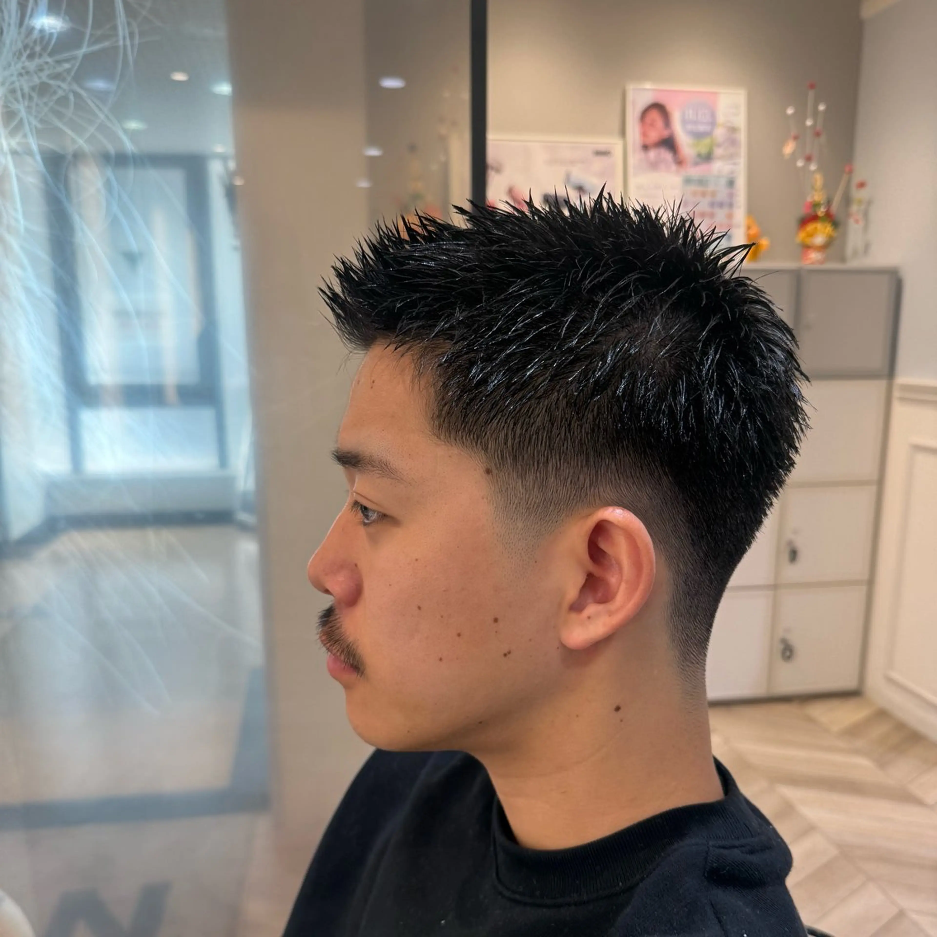 メンズ カット レイヤーカット/ 艶カラー🌙Rinoのヘアスタイル