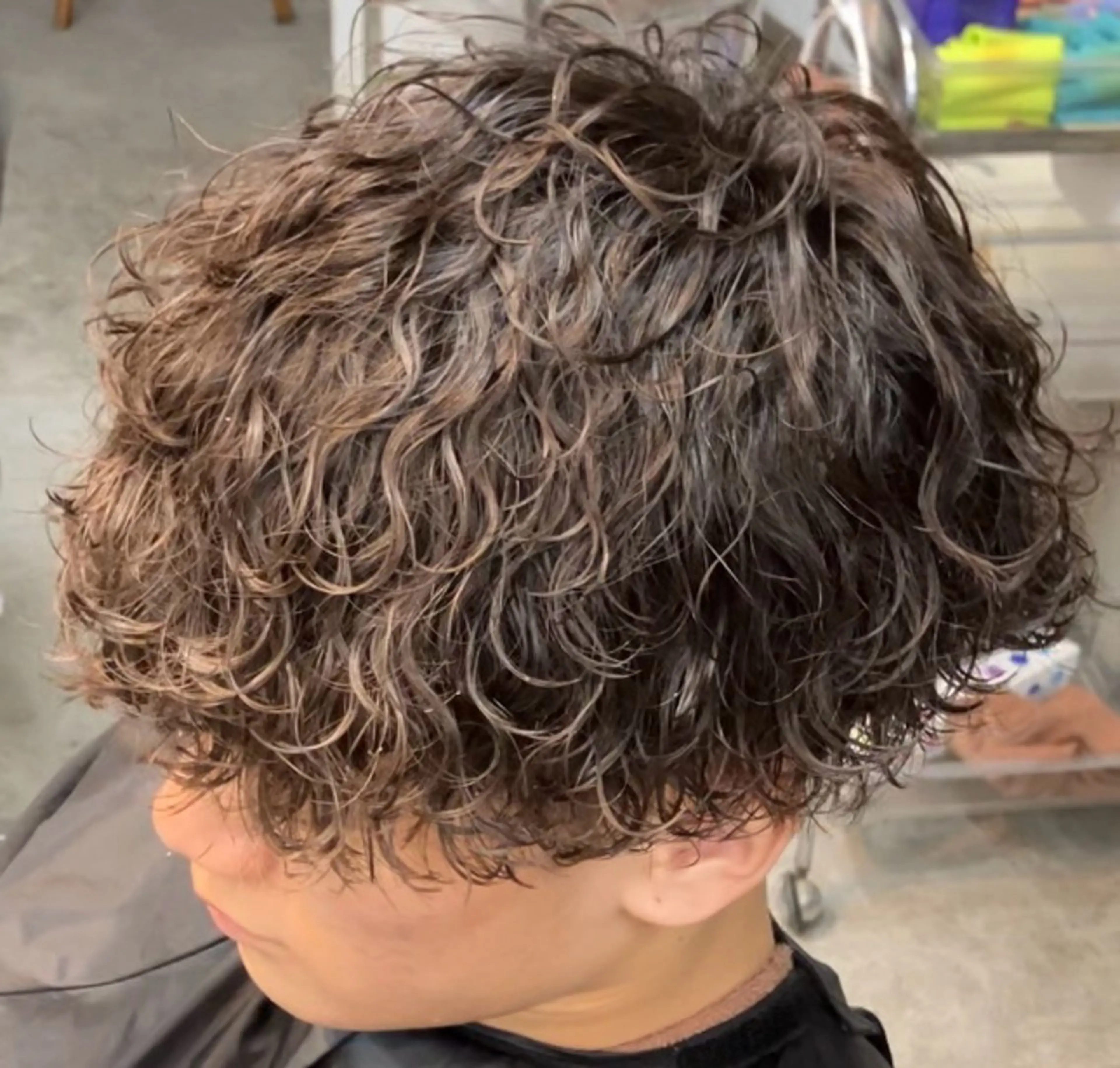 パーマ 八十川 佑斗のヘアスタイル