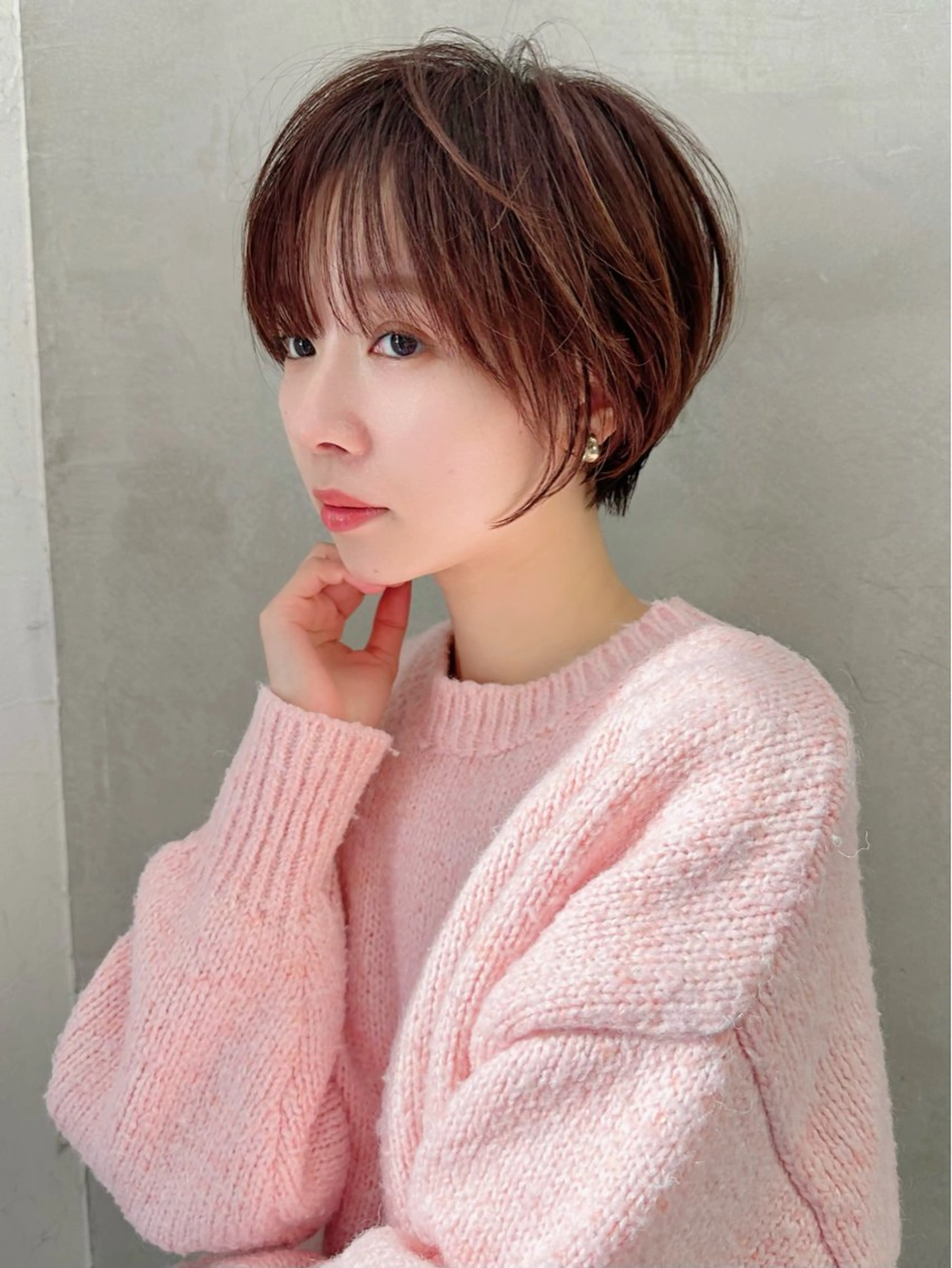 ショート カット ヘアカラー トリートメント ヘッドスパ taiga ショート /レイヤー/矯正🌈のヘアスタイル