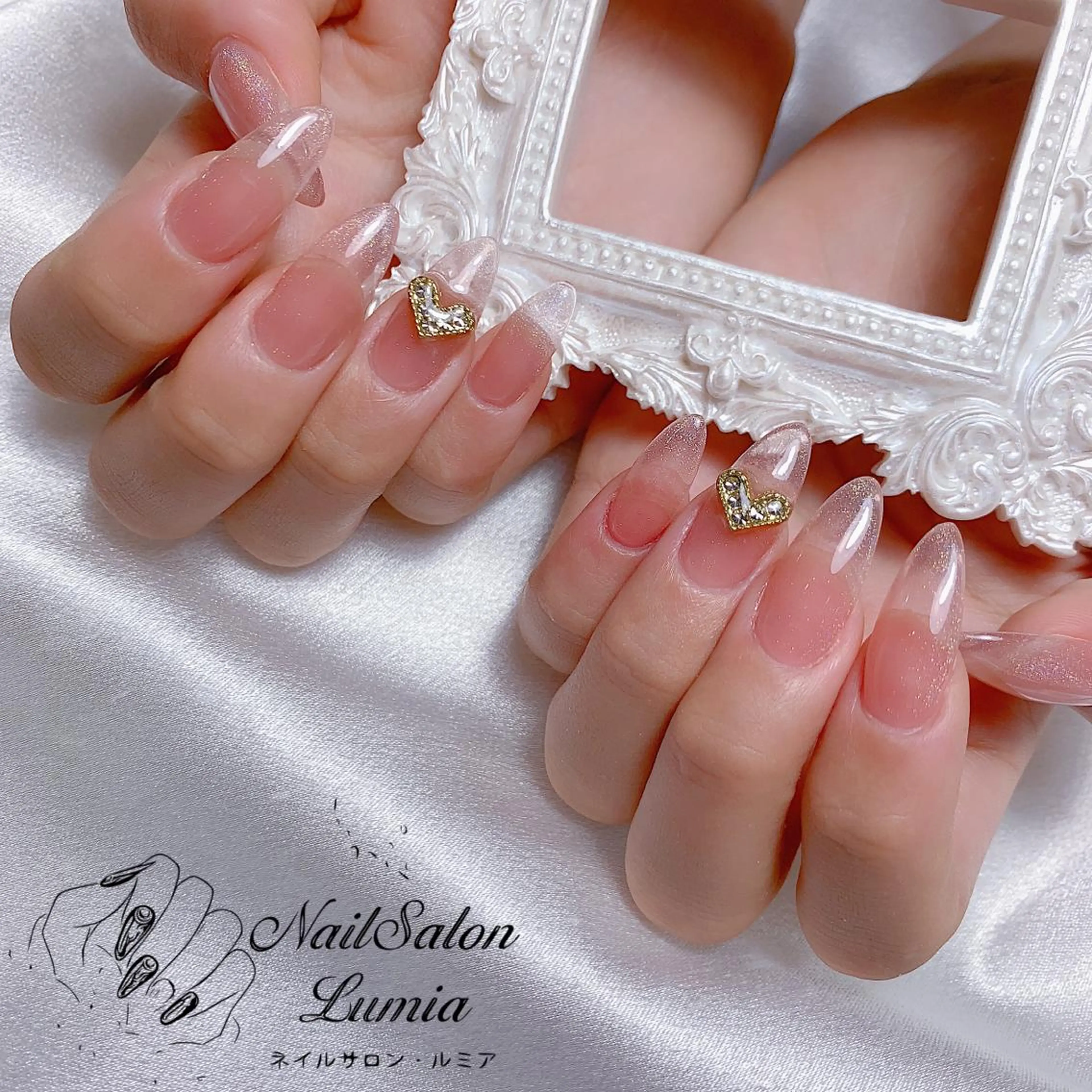 ネイル ハンドネイル ネイルサロン ルミア Lumia 店長のネイルデザイン