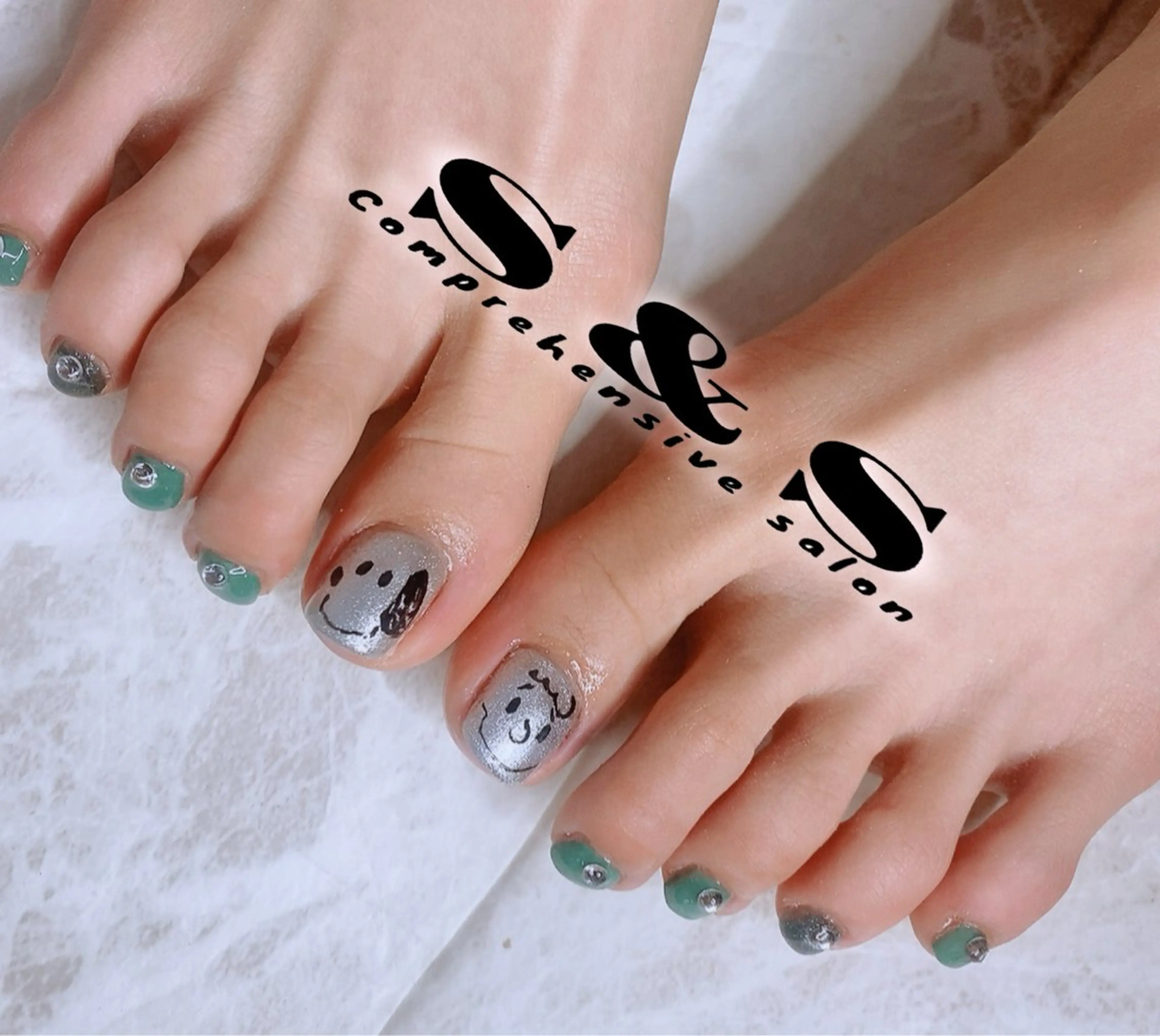 ネイル 長さ出し メンズネイル 持ち込み スカルプネイル S&S 村田小百合のネイルデザイン