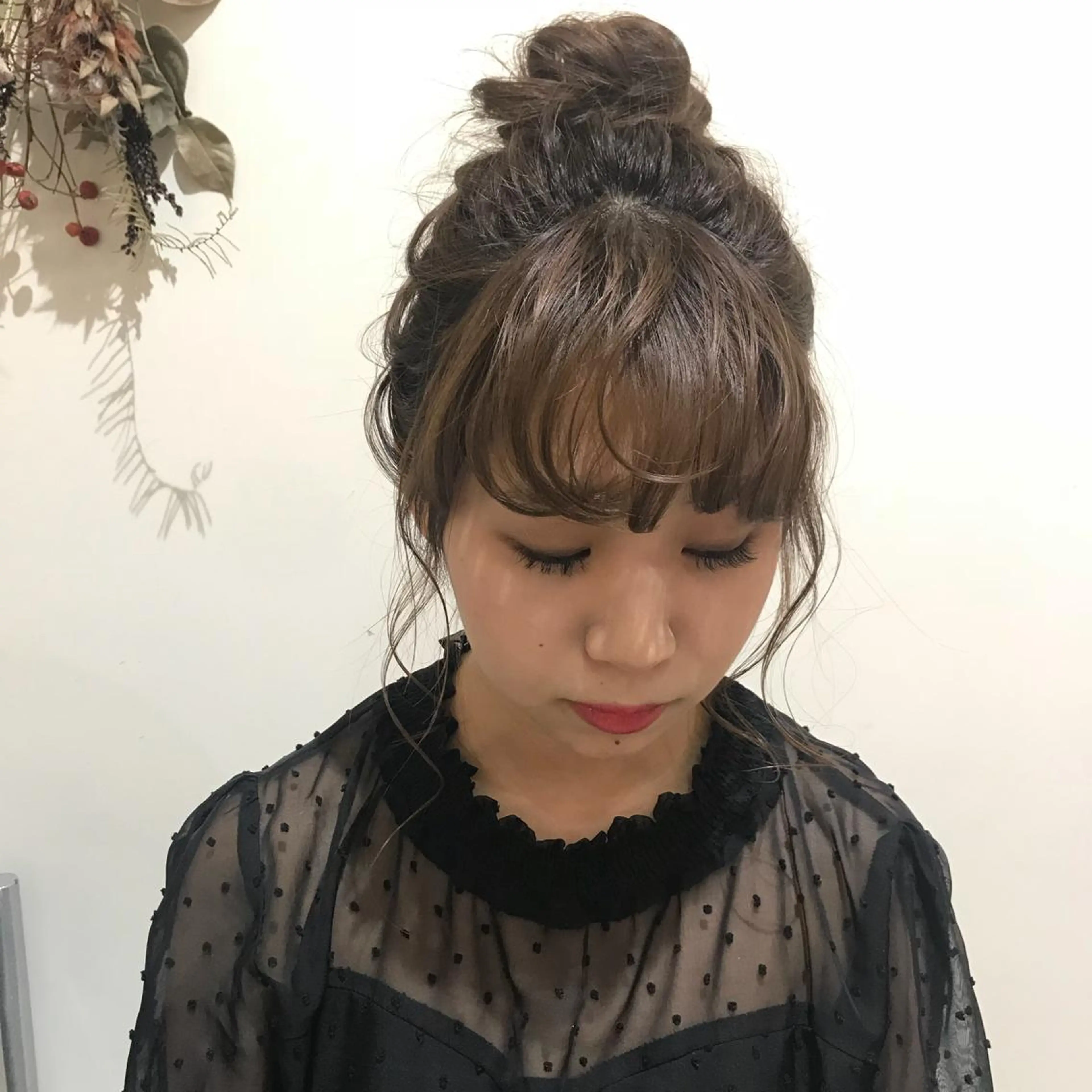 ミディアム ヘアアレンジ 髪質改善period.所属・いしかわまい🎀 髪質改善特価サロンのヘアスタイル
