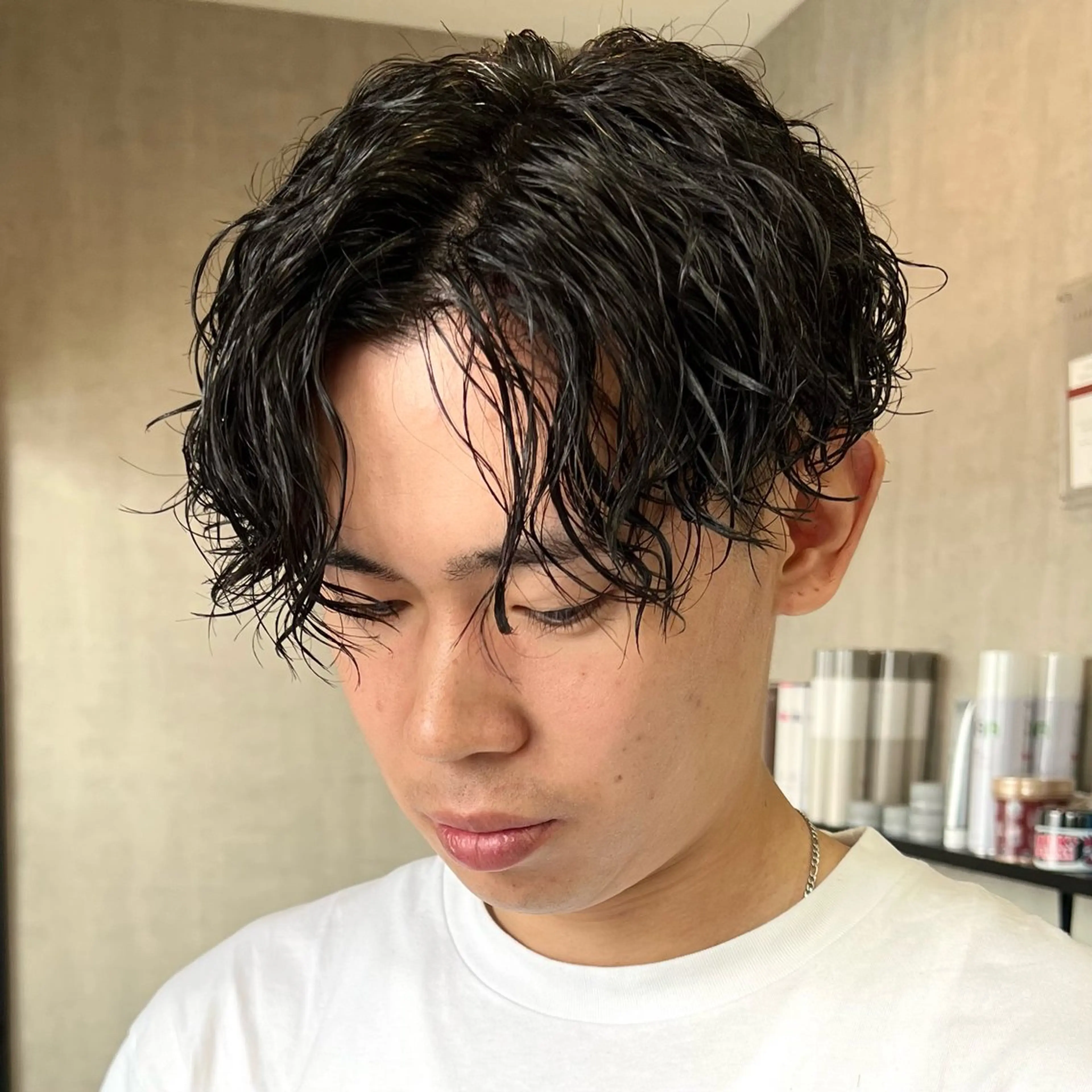 パーマ メンズ カット パーマ 💡似合わせのプロ 💡takutoのヘアスタイル