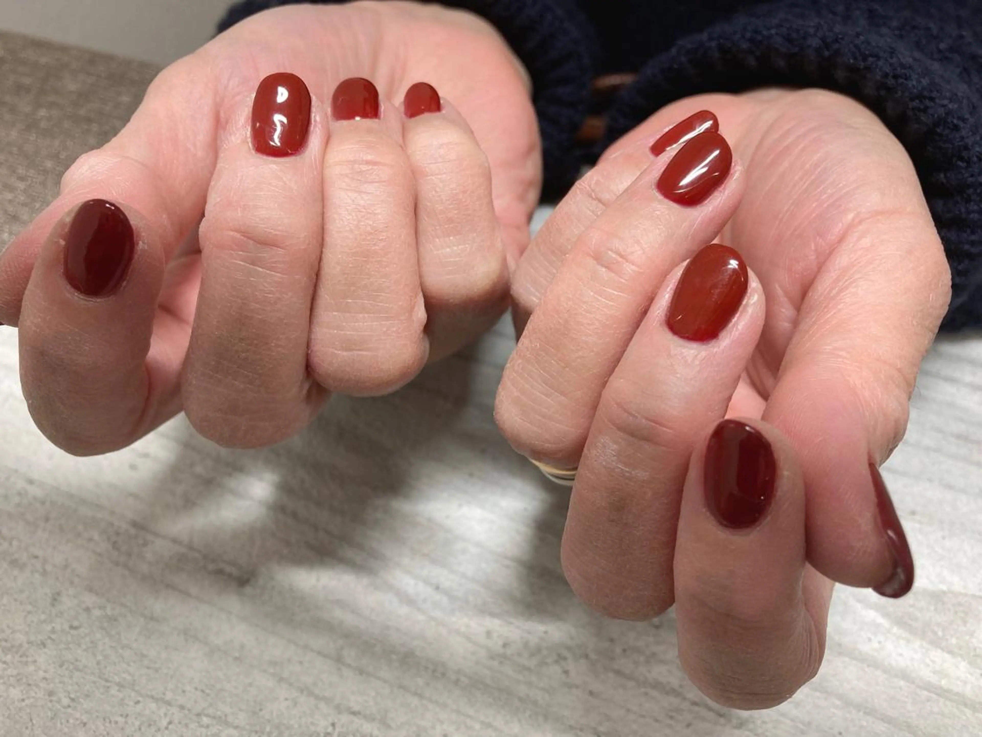 ネイル ボルドー フットネイル ジェルネイル 韓国ネイル マグネットネイル Mogu nail 二子玉川のネイルデザイン