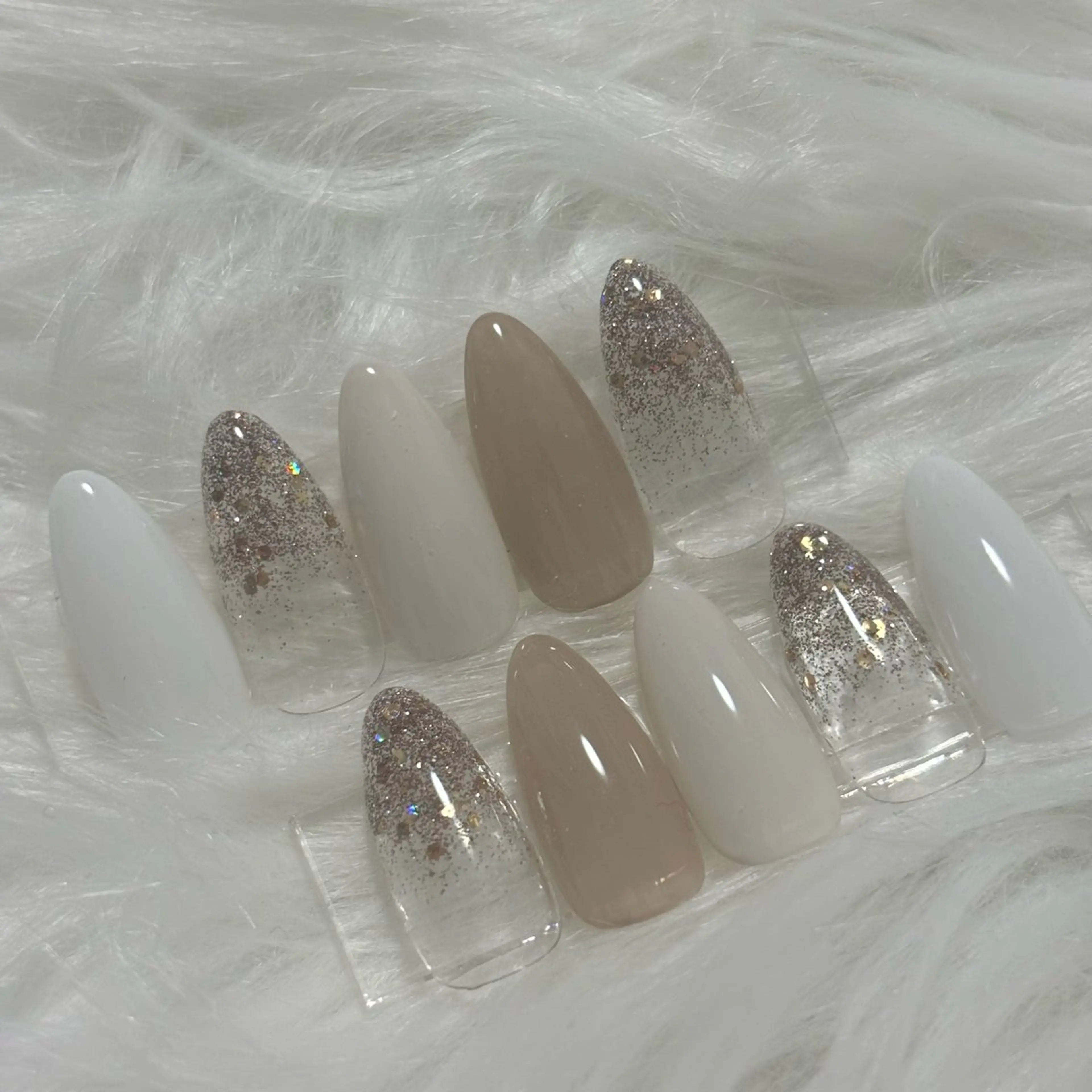 ネイル キラキラネイル ハンドネイル Yappy kurumiのネイルデザイン