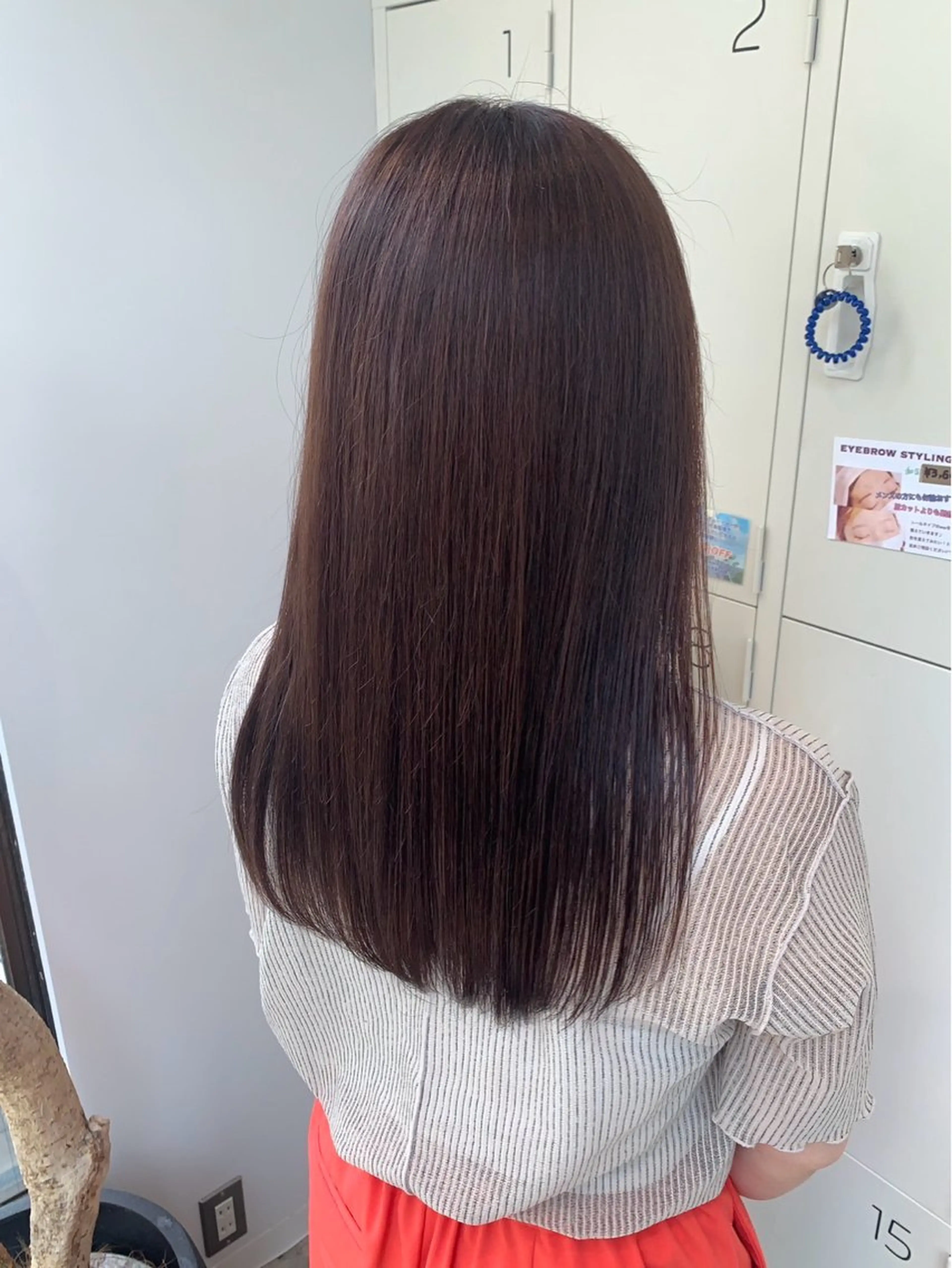 ロング カラー 辻岡 悠稀のヘアスタイル