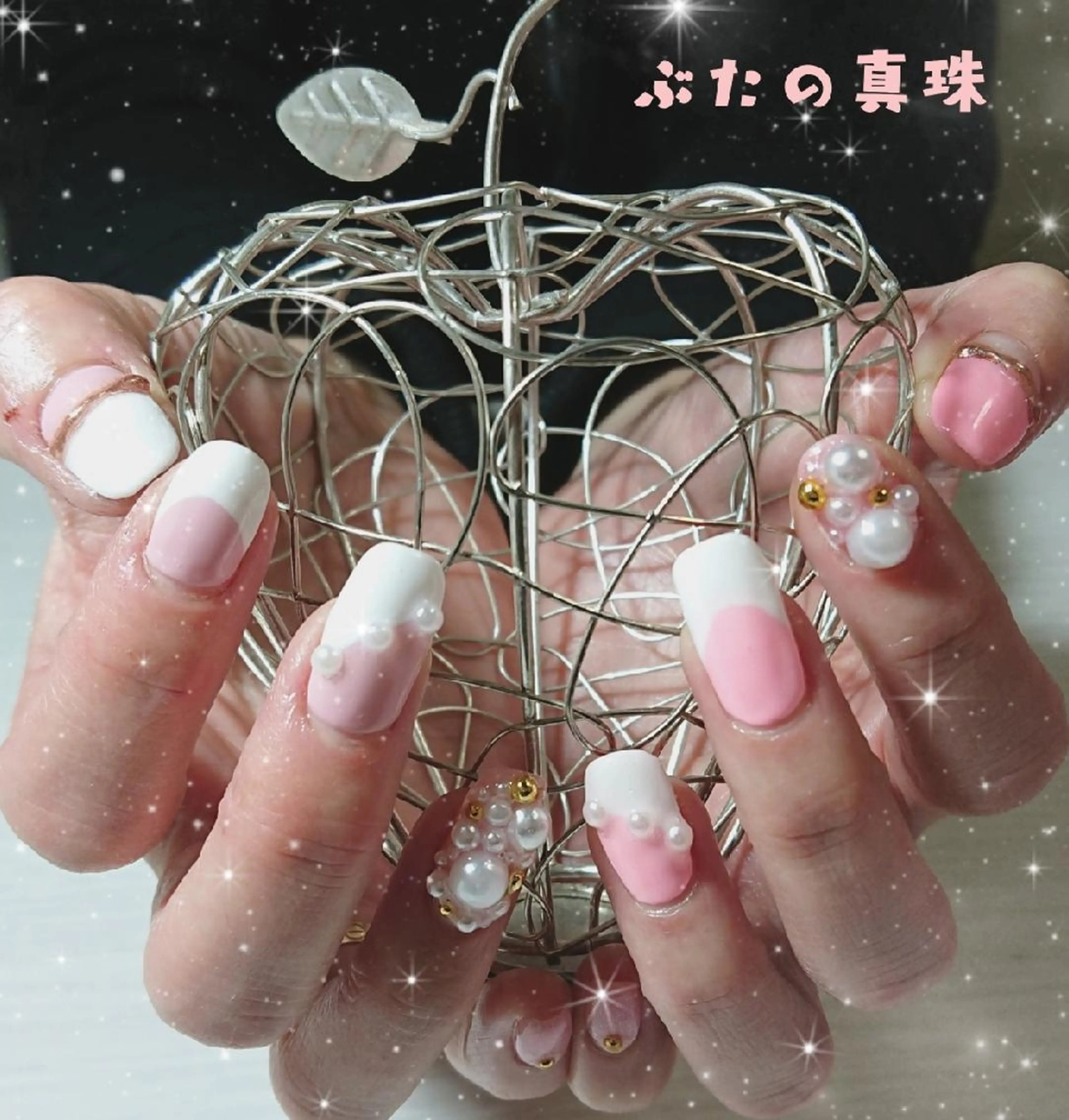 ネイル ピンク ハンドネイル 林 珠里のネイルデザイン