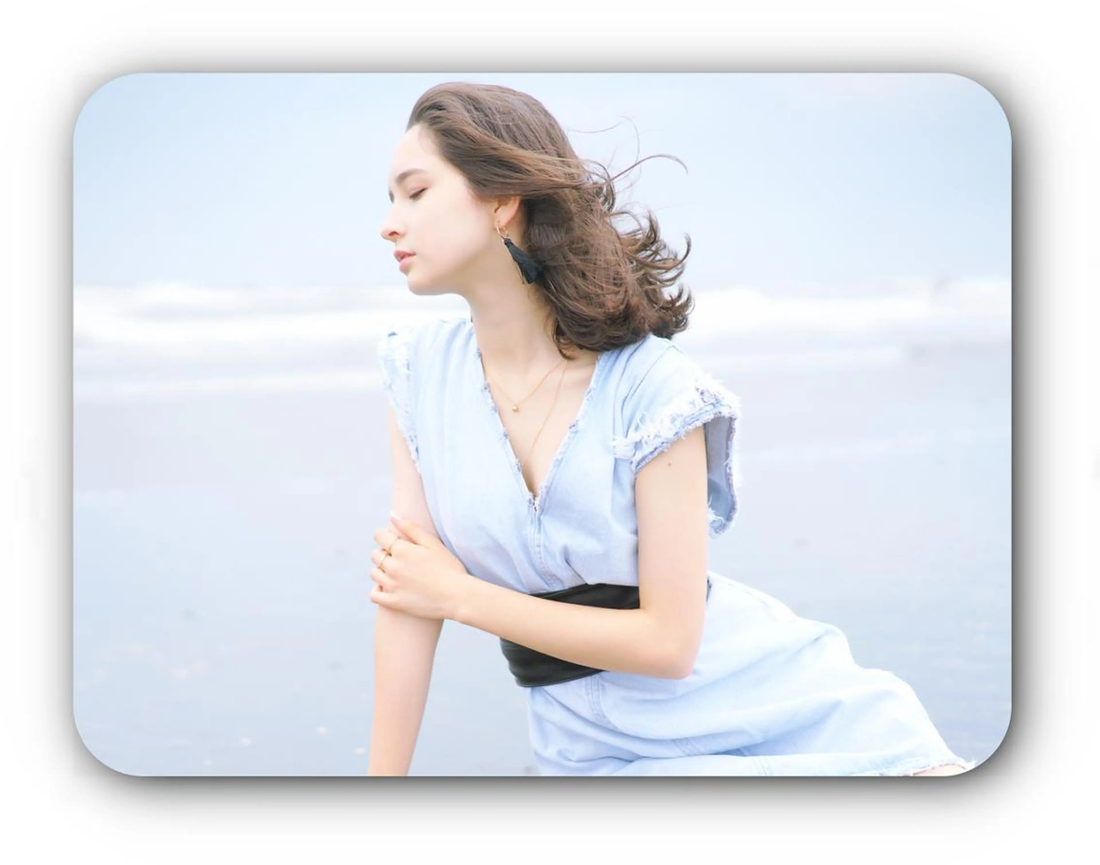 セミロング カラー ベージュカラー フォギーベージュ イルミナカラー オリーブベージュ ヨシンモリ N° anfeel 渋谷🪞🫧のヘアスタイル